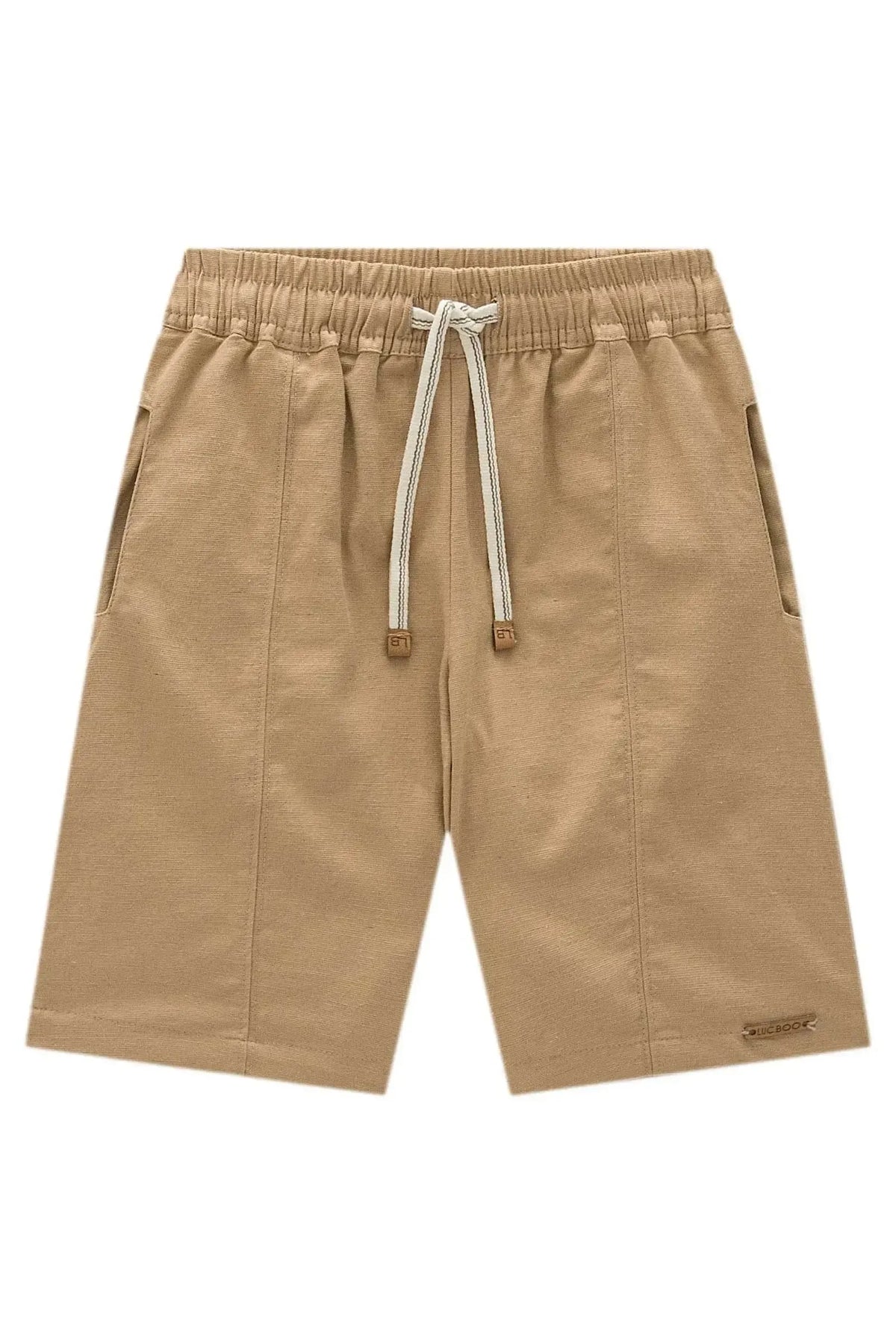 Bermuda em Linho Santorine 99005 LucBoo Infantil Menino