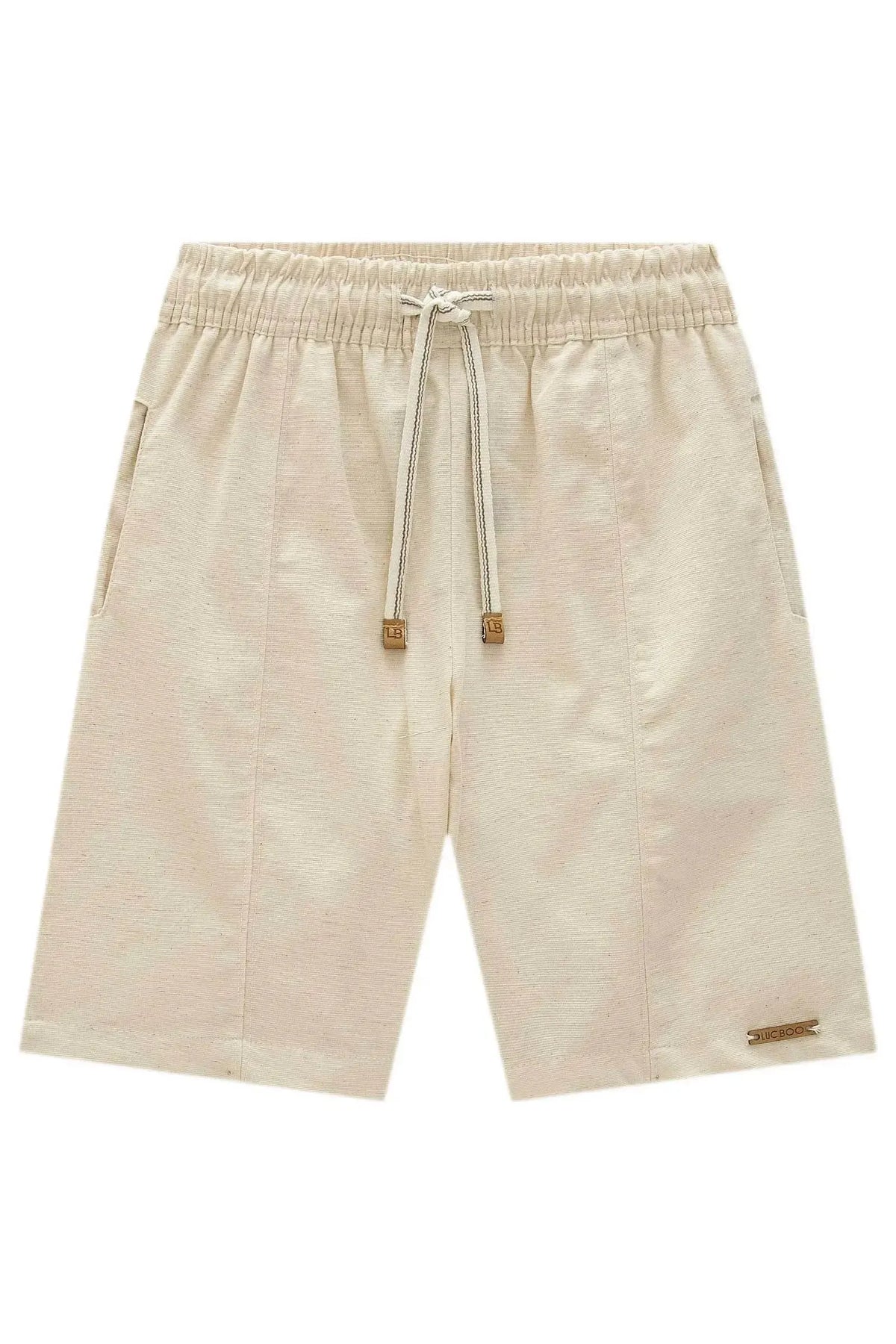 Bermuda em Linho Santorine 99005 LucBoo Infantil Menino