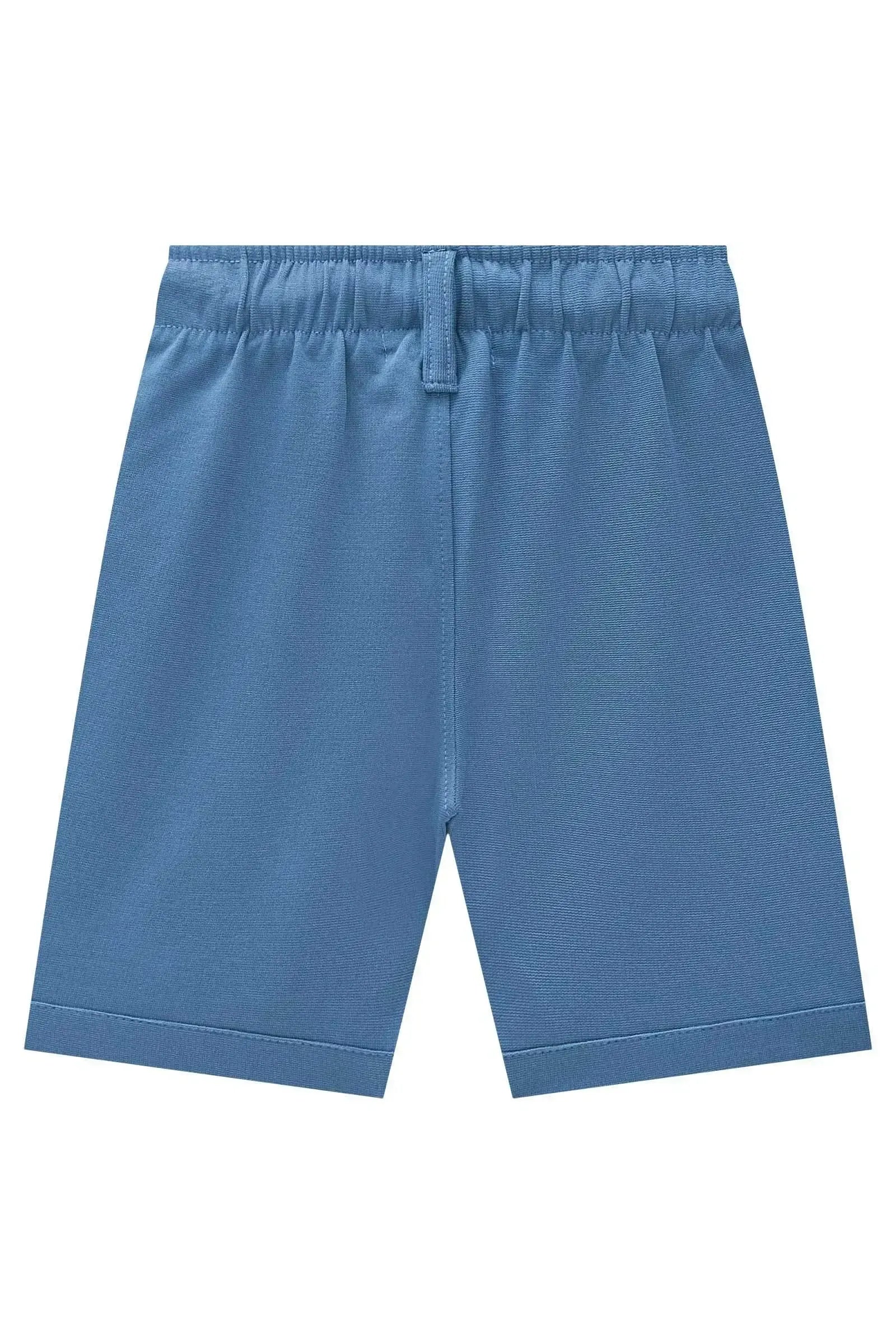 Bermuda em Malha Alfaiataria com Elastano 95372 LucBoo Infantil Menino