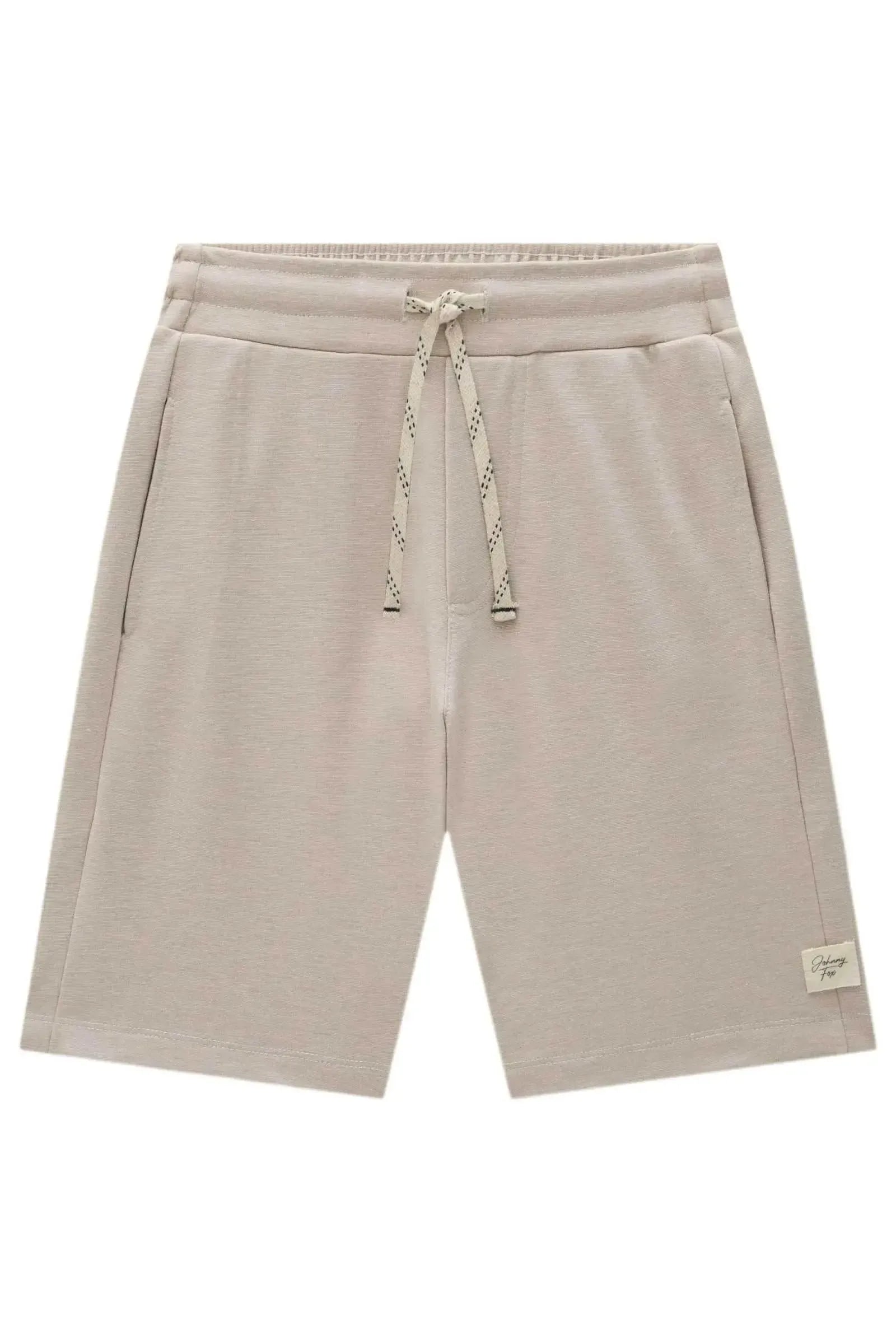 Bermuda em Malha Alfaiataria com Elastano 98678 Johnny Fox Teen Menino
