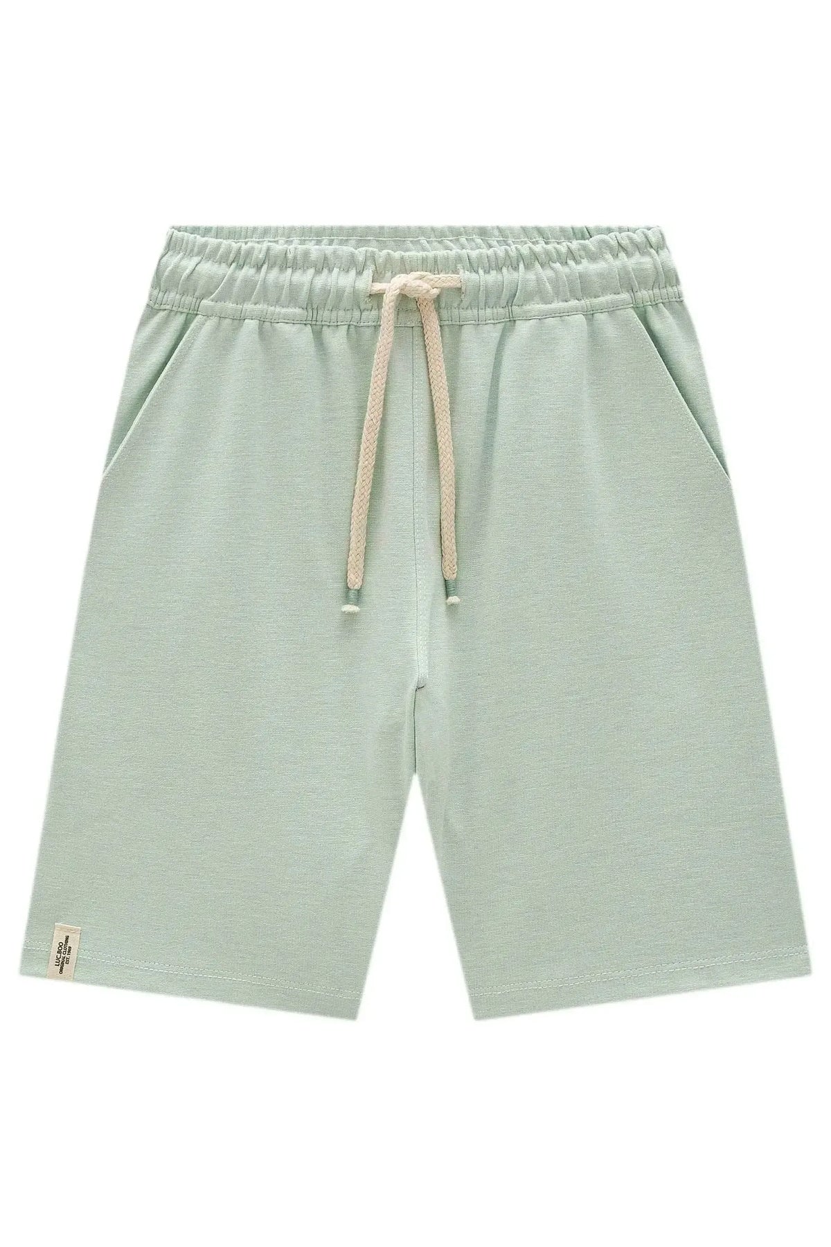 Bermuda em Malha Alfaiataria com Elastano 99007 LucBoo Infantil Menino