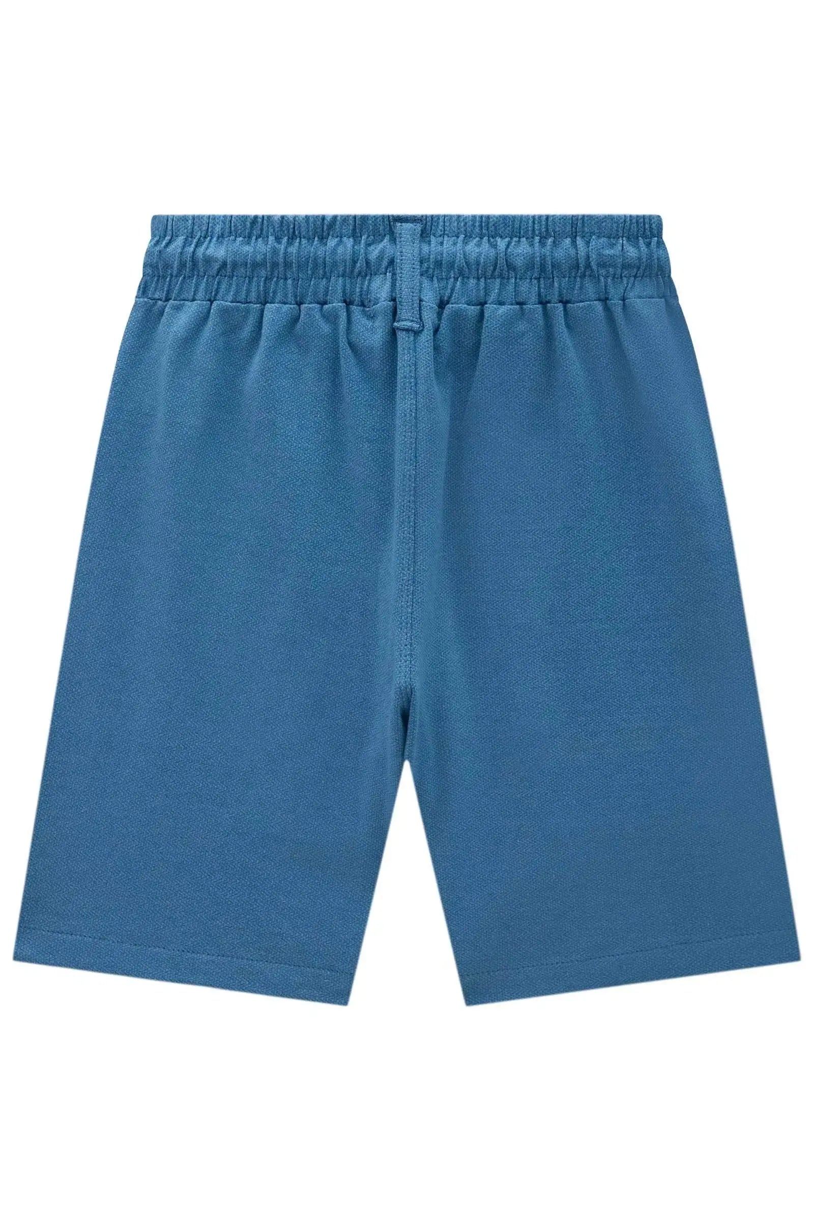 Bermuda em Malha Fisch com Elastano 86965 LucBoo Infantil Menino