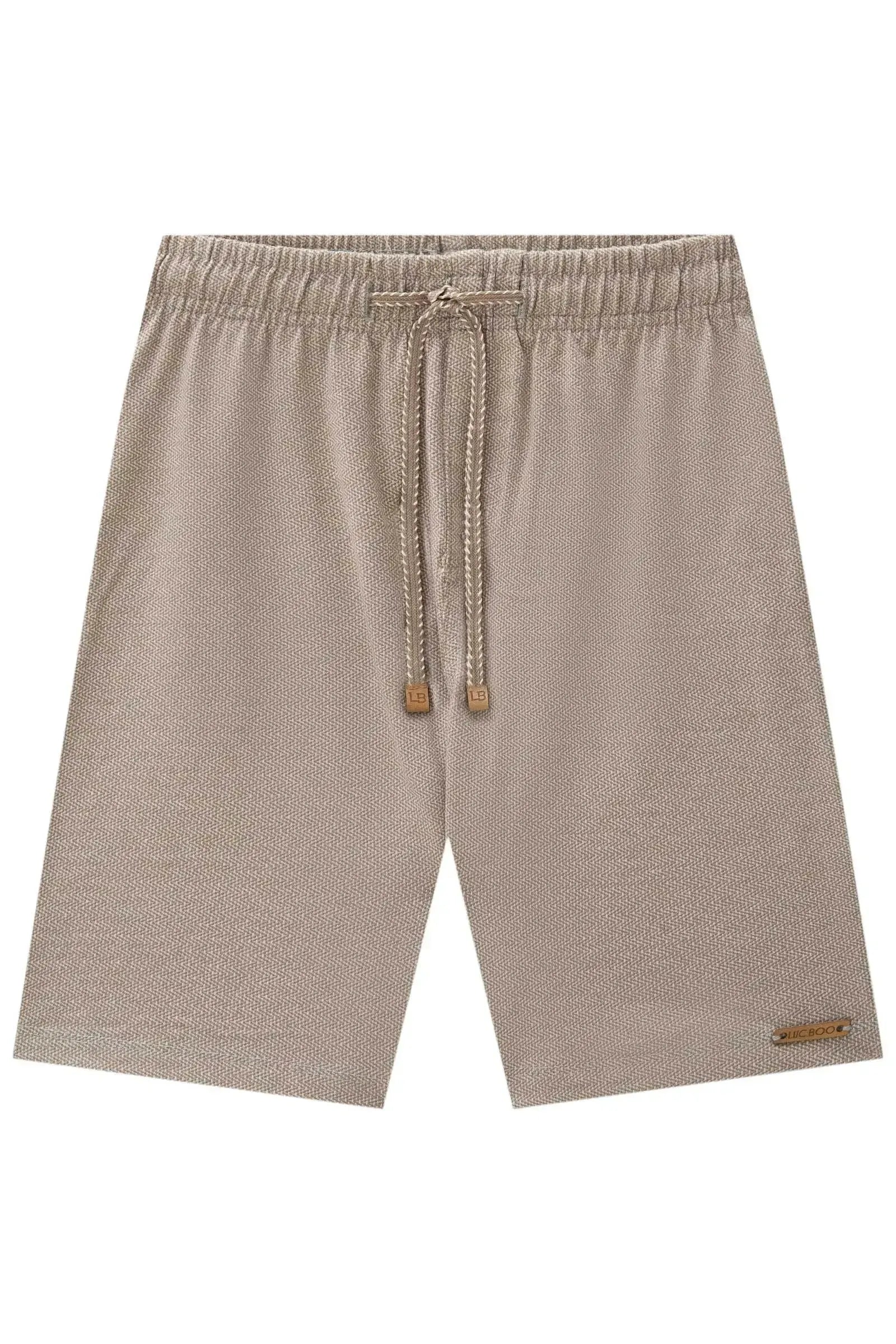 Bermuda em Malha Fish com Elastano 90436 LucBoo Infantil Menino