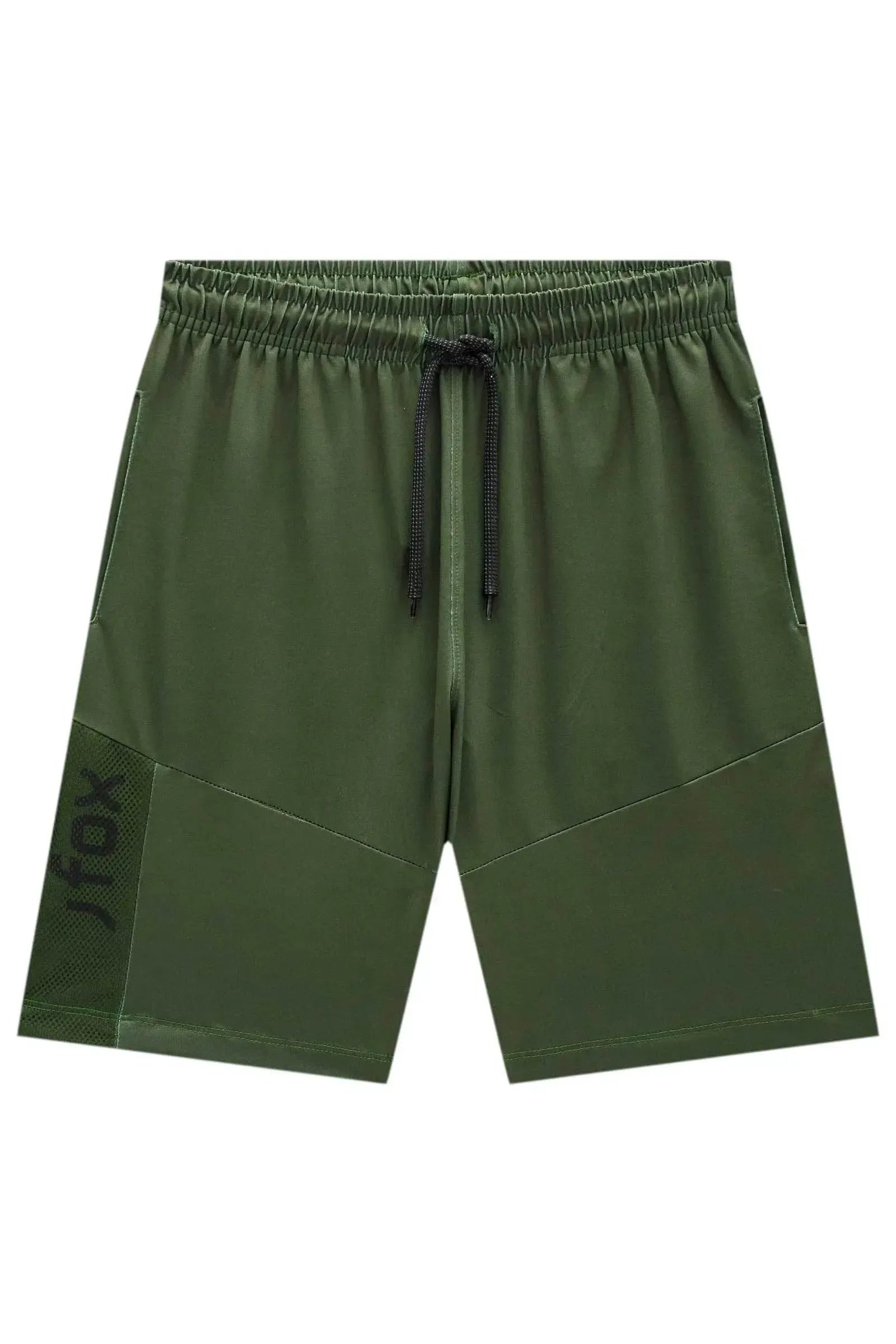 Bermuda em Malha Uv Dry com Detalhe em Tela Fashion 85646 Johnny Fox Teen Menino