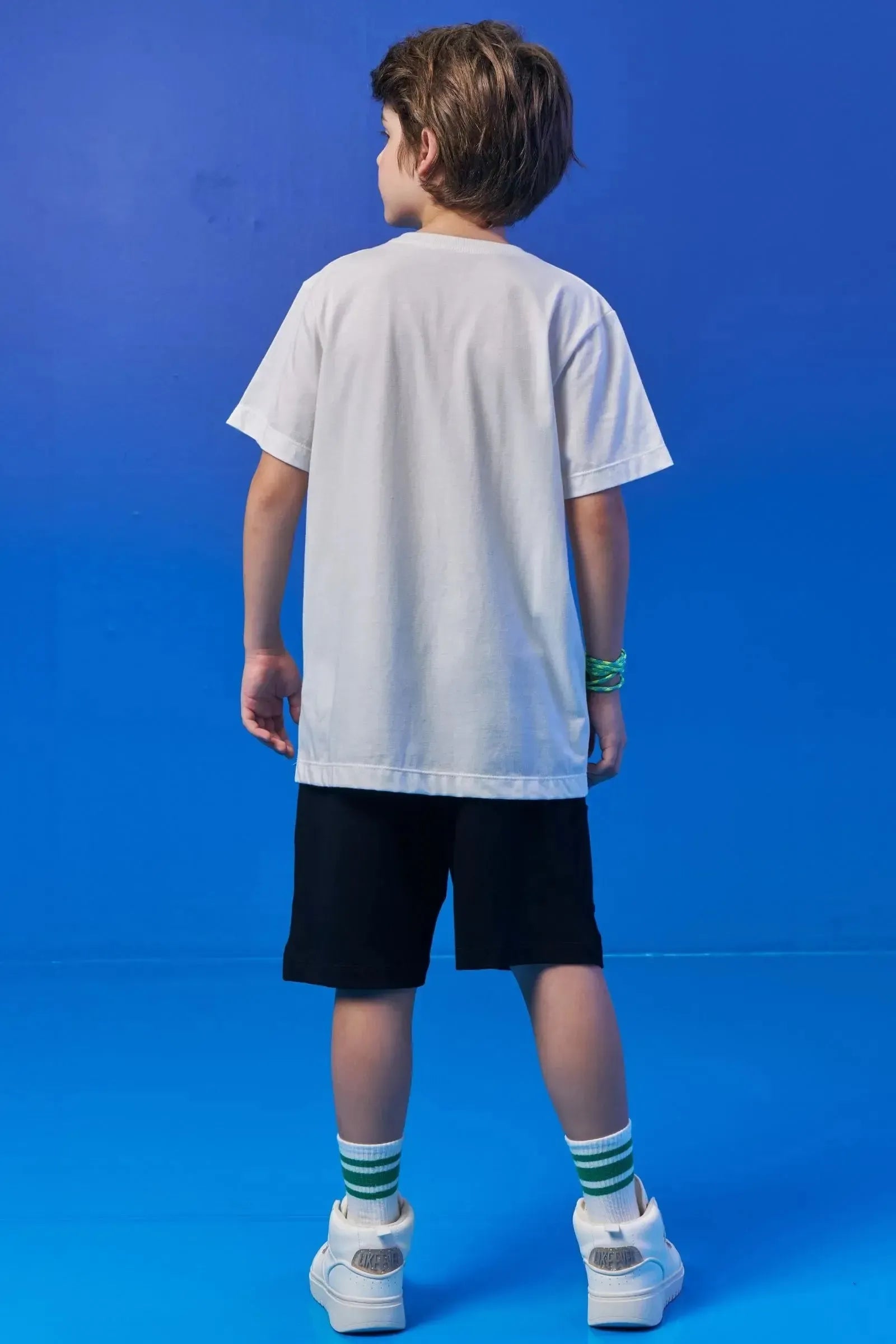 Bermuda em Molevisco com Elastano 97020 Johnny Fox Teen Menino