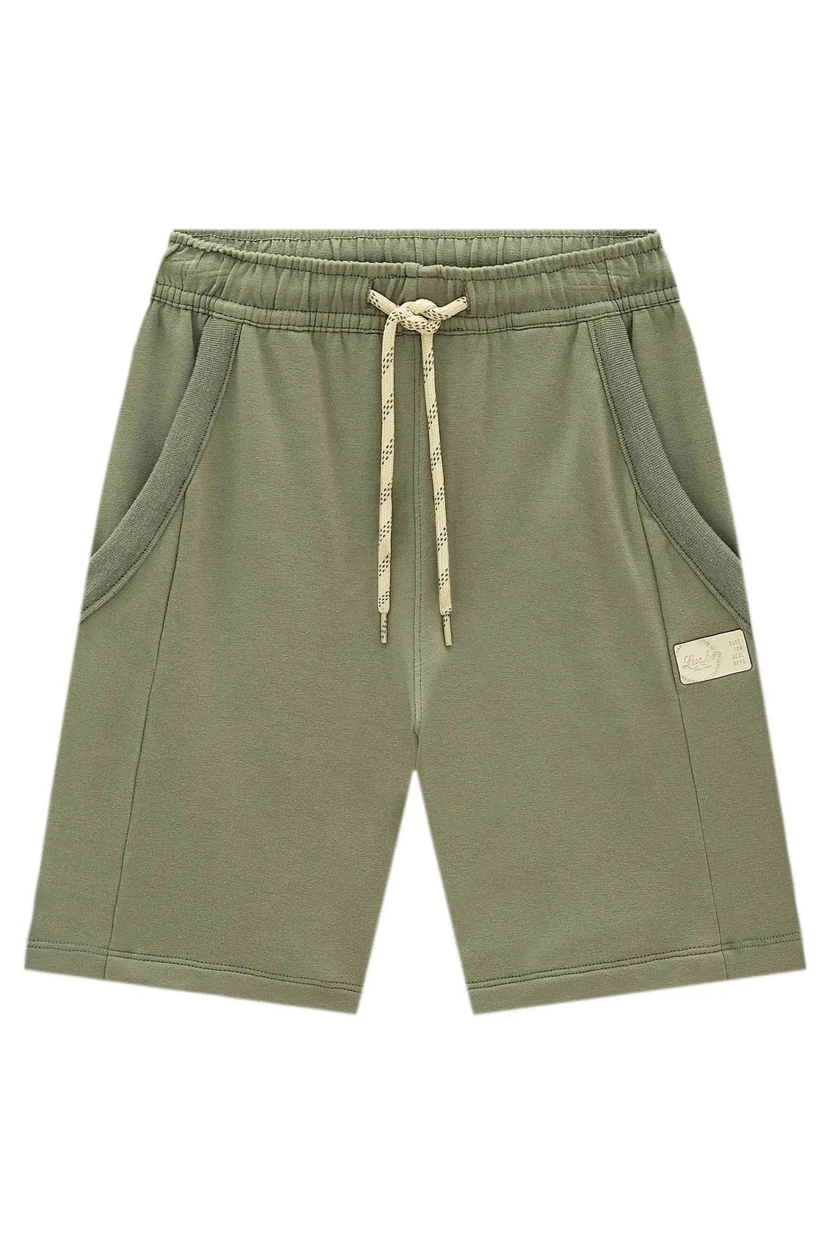 Bermuda em Molevisco com Elastano 98759 LucBoo Infantil Menino