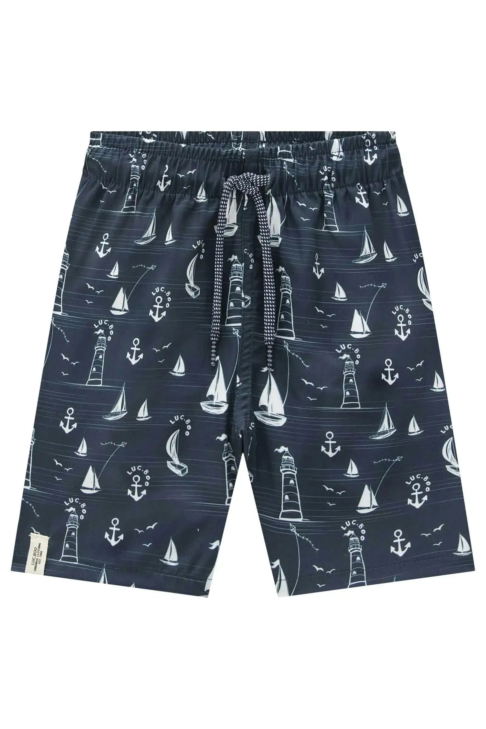 Bermuda em Nylon Ergnomic com Elastano 95700 LucBoo Infantil Menino