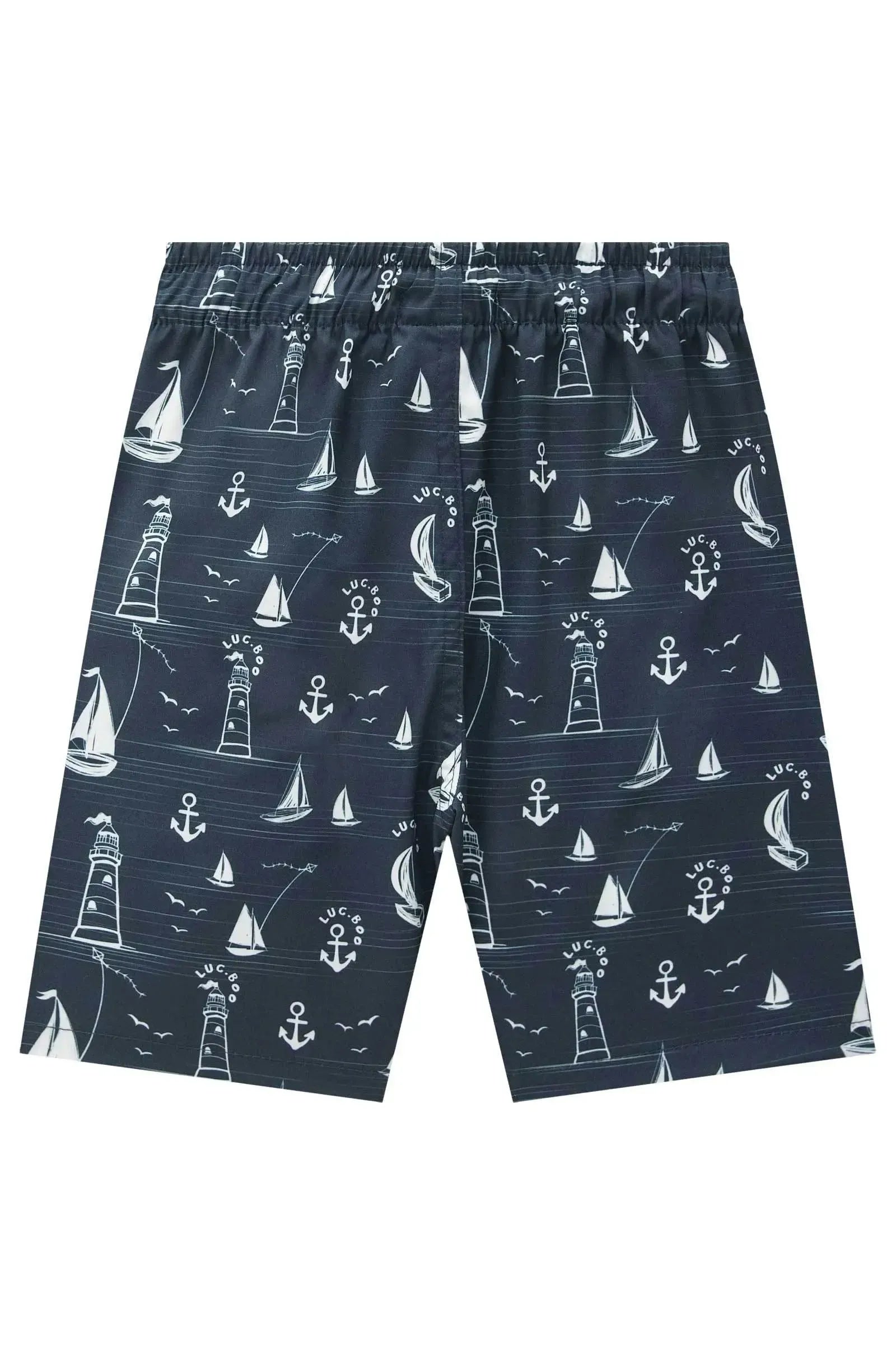 Bermuda em Nylon Ergnomic com Elastano 95700 LucBoo Infantil Menino
