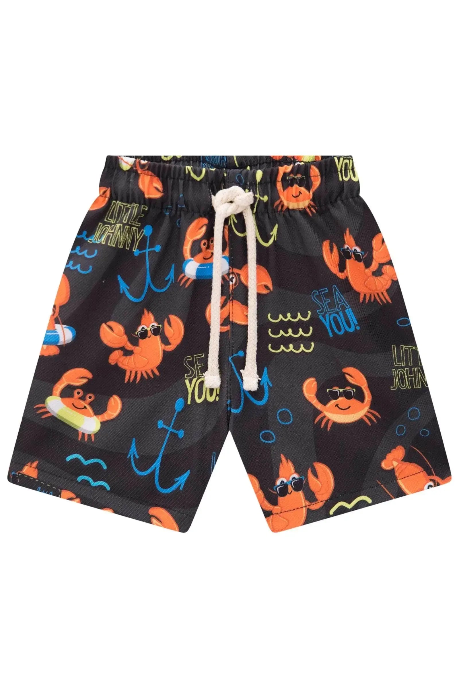 Bermuda em Nylon Ergonomic com Elastano 84974 Johnny Fox Bebê Menino