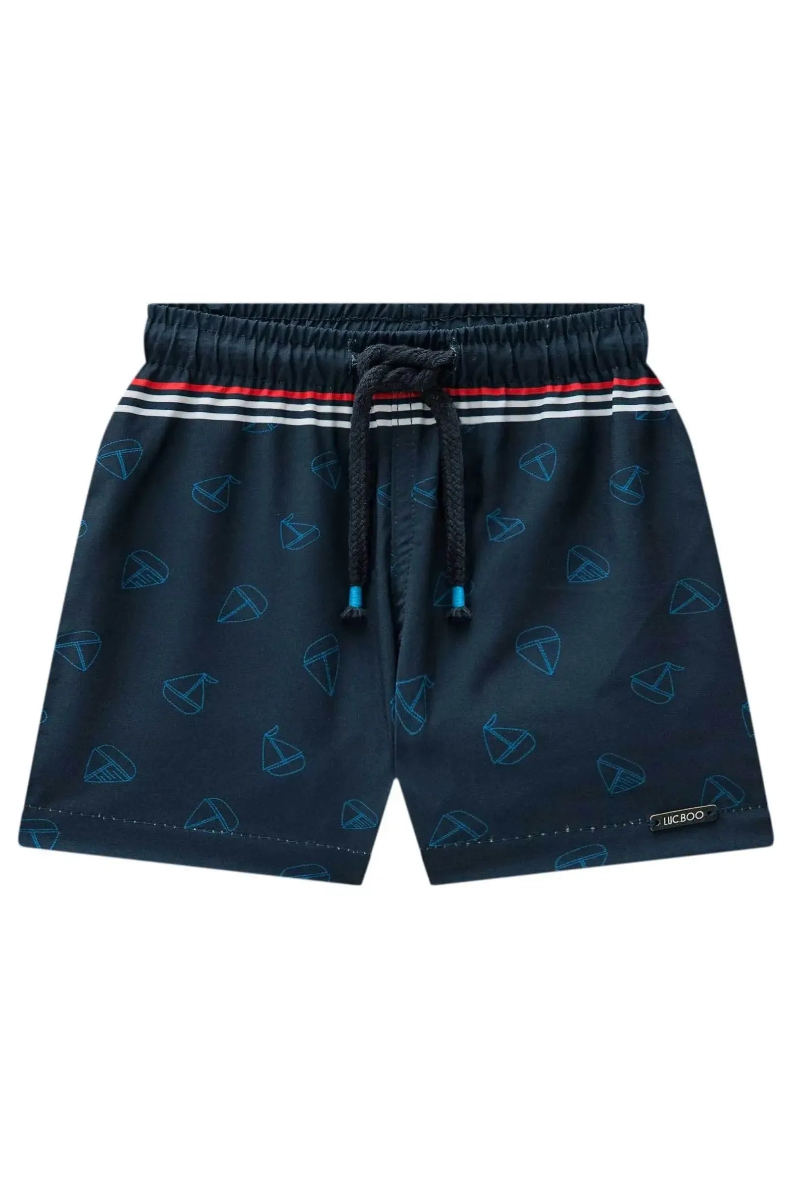 Bermuda em Nylon Ergonomic com Elastano 85501 LucBoo Bebê Menino