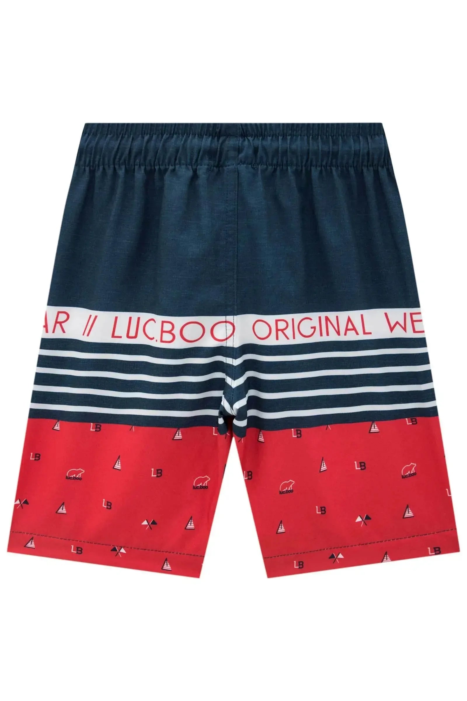 Bermuda em Nylon Ergonomic com Elastano 88824 LucBoo Infantil Menino