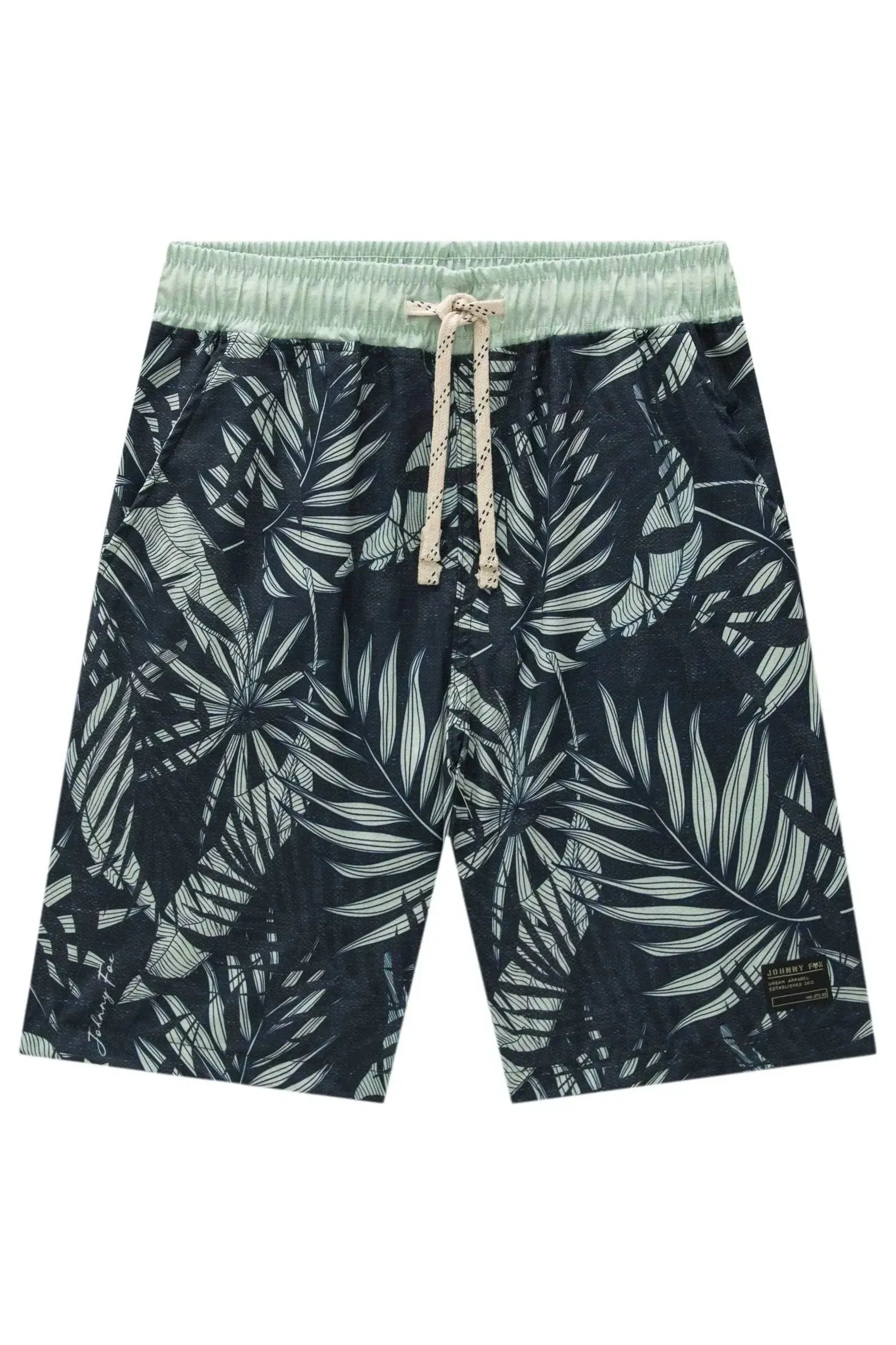 Bermuda em Nylon Ergonomic com Elastano 96700 Johnny Fox Teen Menino