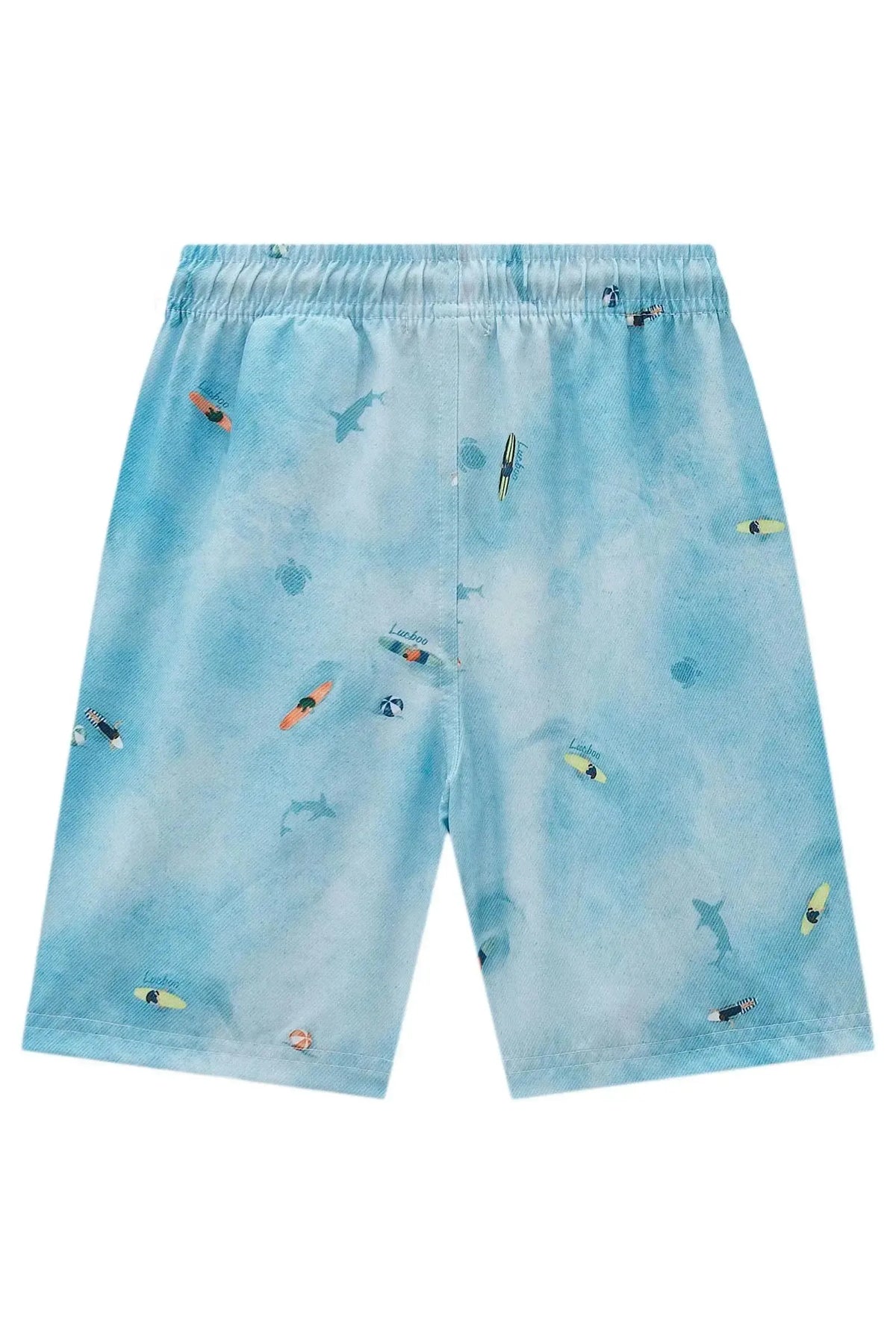 Bermuda em Nylon Ergonomic com Elastano 99569 LucBoo Infantil Menino