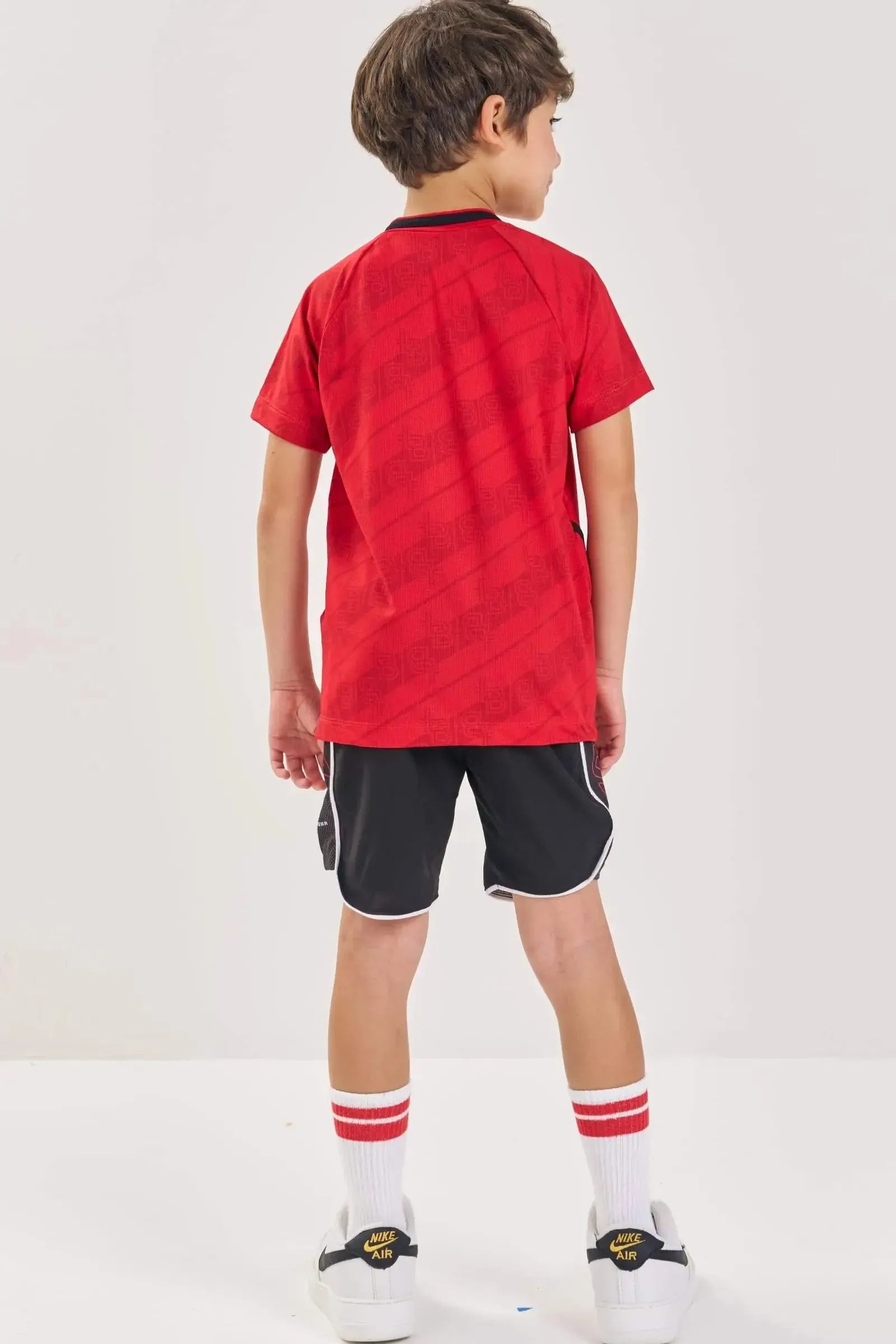 Bermuda em Nylon Hidronatic com Elastano 88002 LucBoo Infantil Menino