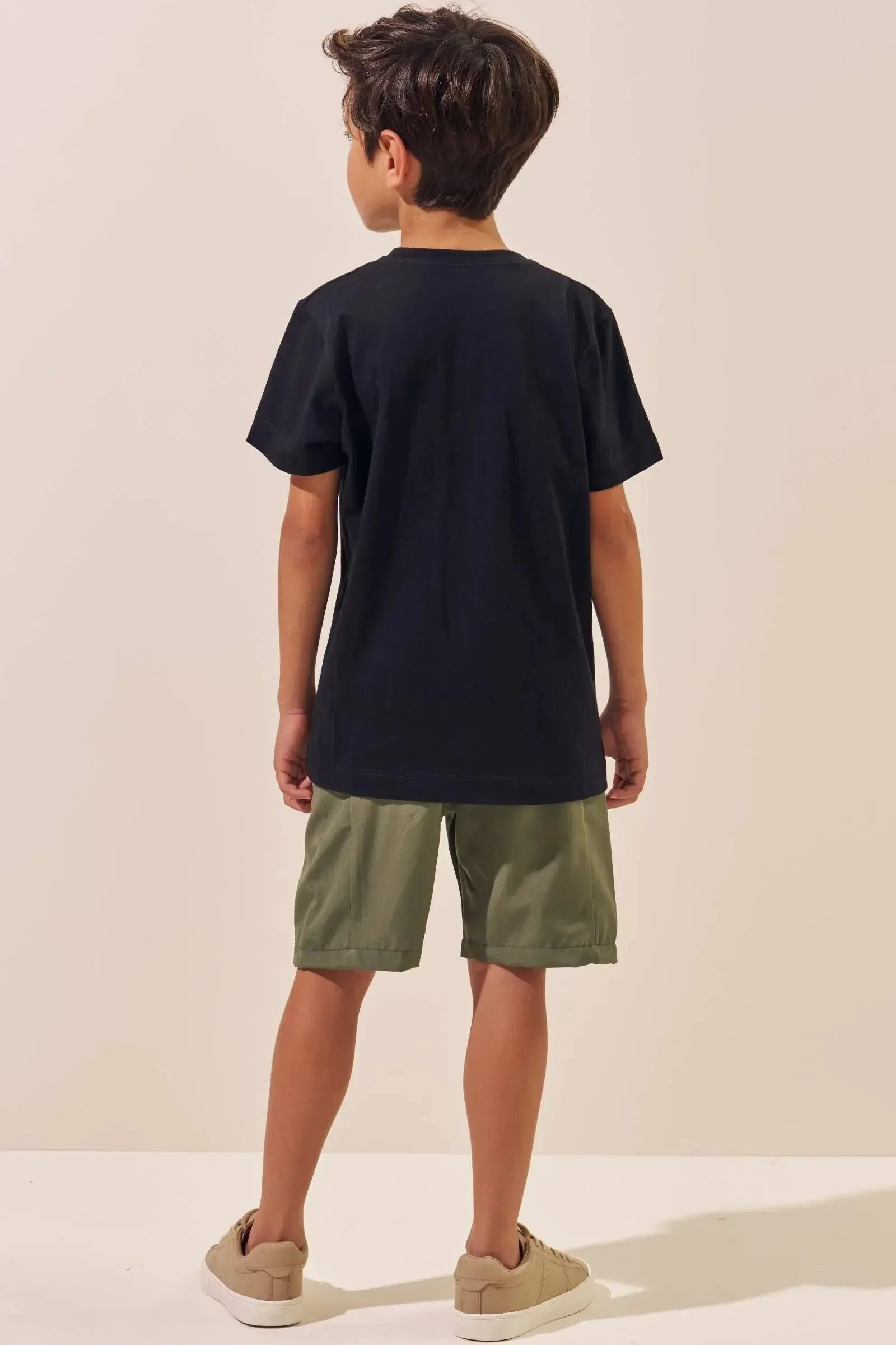Bermuda em Nylon Hidronatic Supersoft Premium com Elastano 97061 LucBoo Infantil Menino