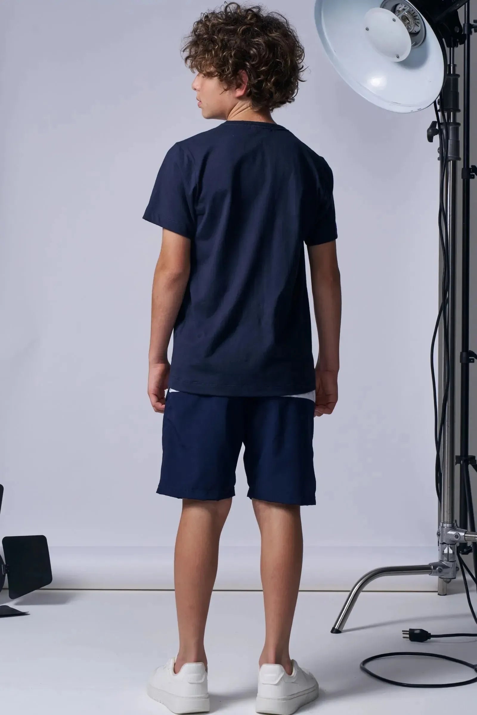 Bermuda em Nylon Hydronatic Supersoft com Elastano 96373 Johnny Fox Teen Menino