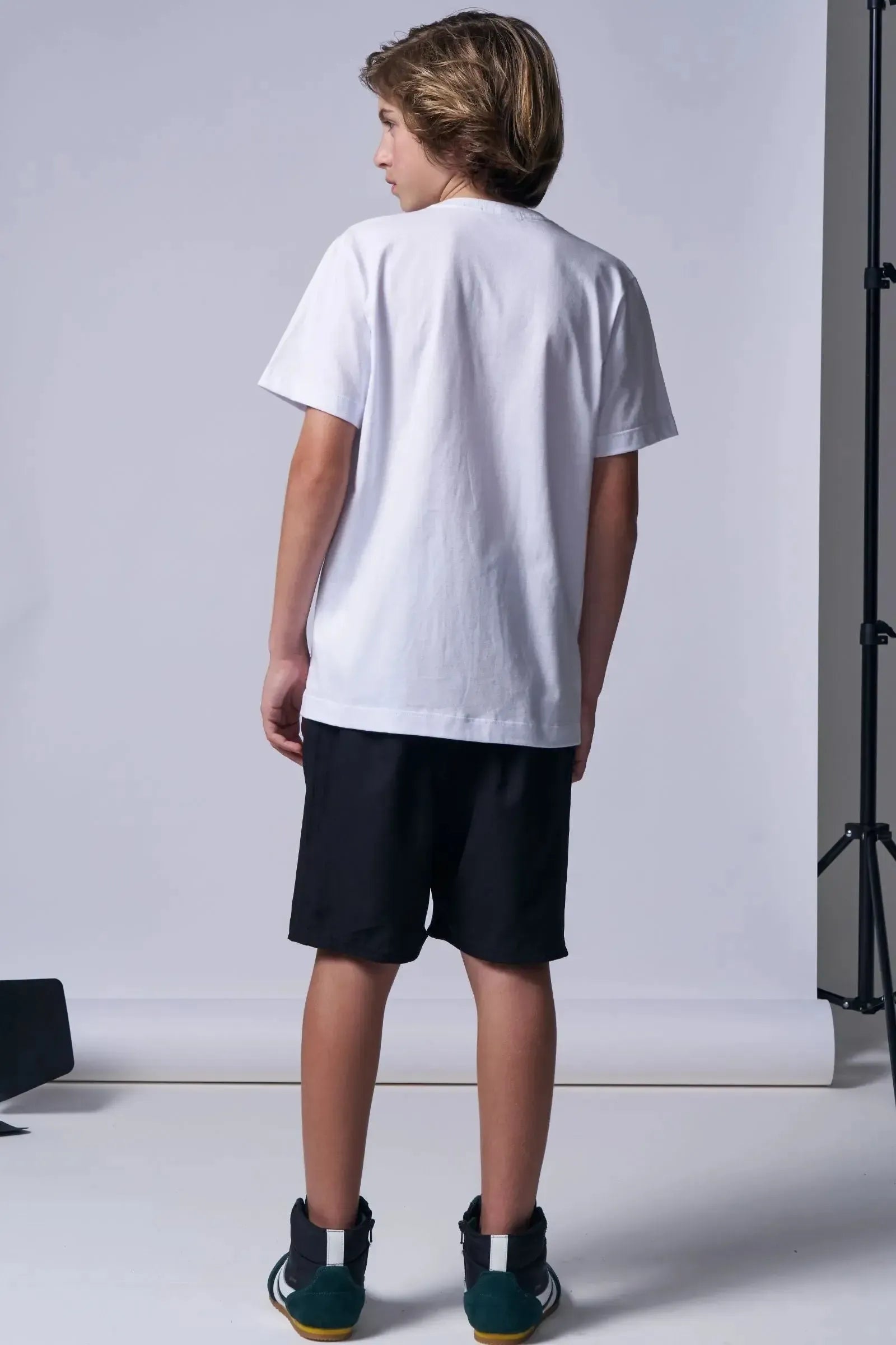 Bermuda em Nylon Hydronatic Supersoft com Elastano 96374 Johnny Fox Teen Menino