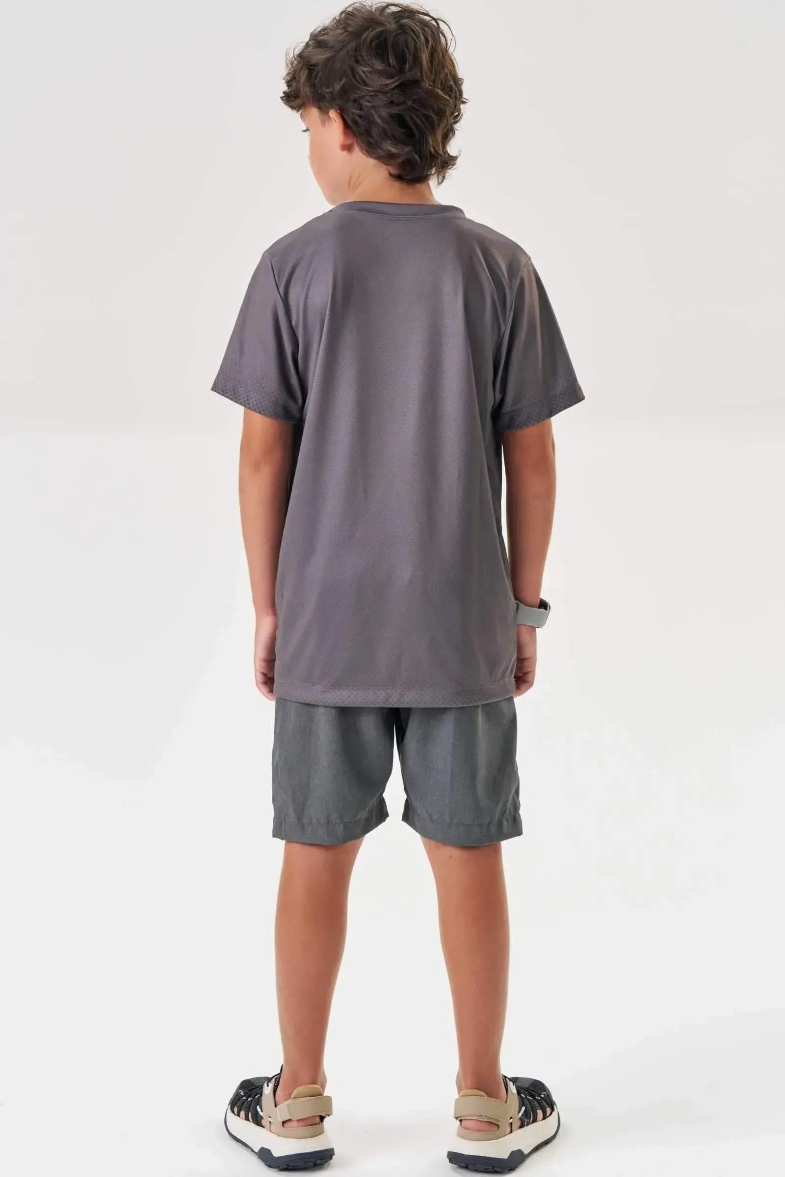 Bermuda em Nylon Neo Blend com Elastano 87064 Johnny Fox Teen Menino