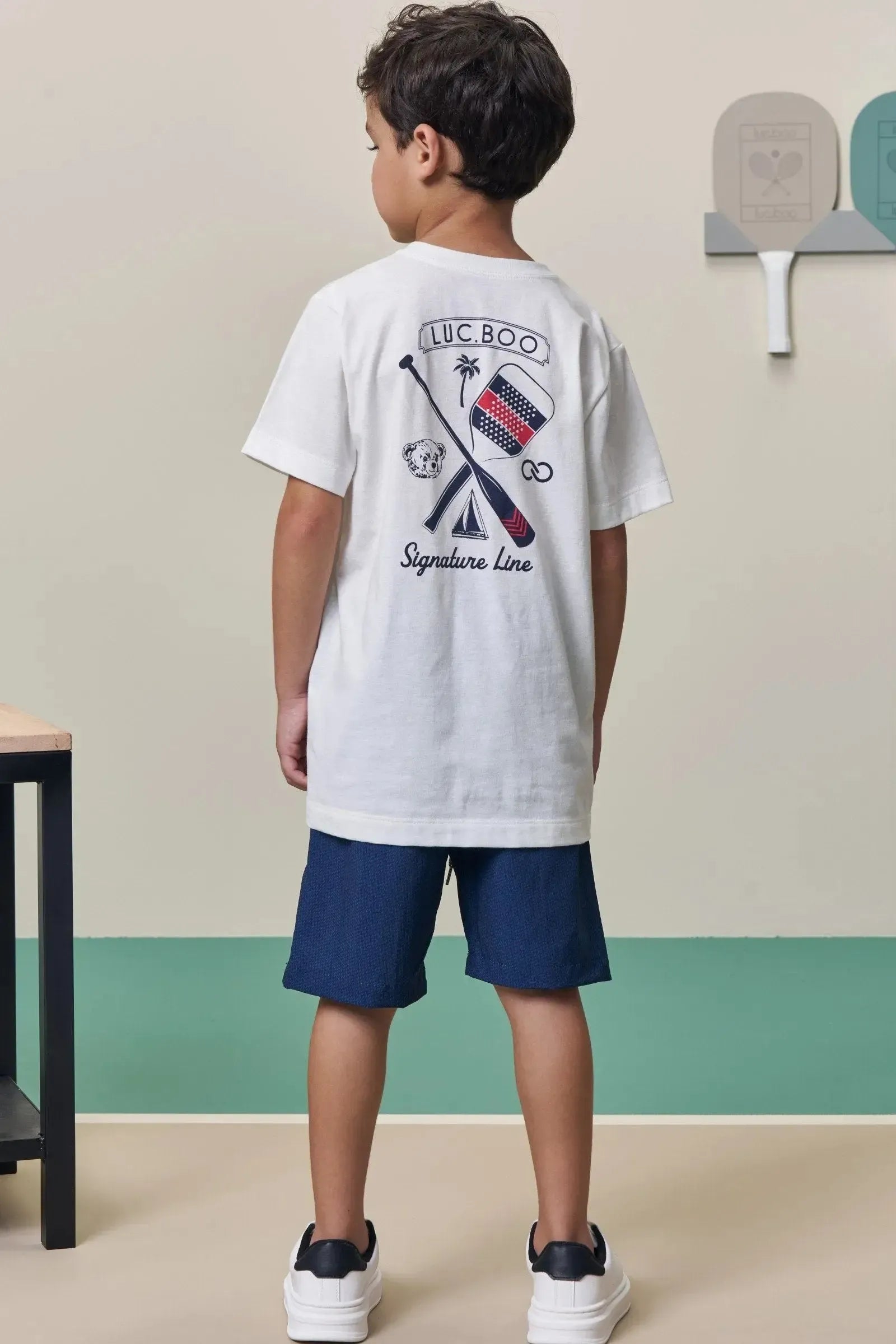 Bermuda em Ripstop Air Flex com Elastano 98400 LucBoo Infantil Menino