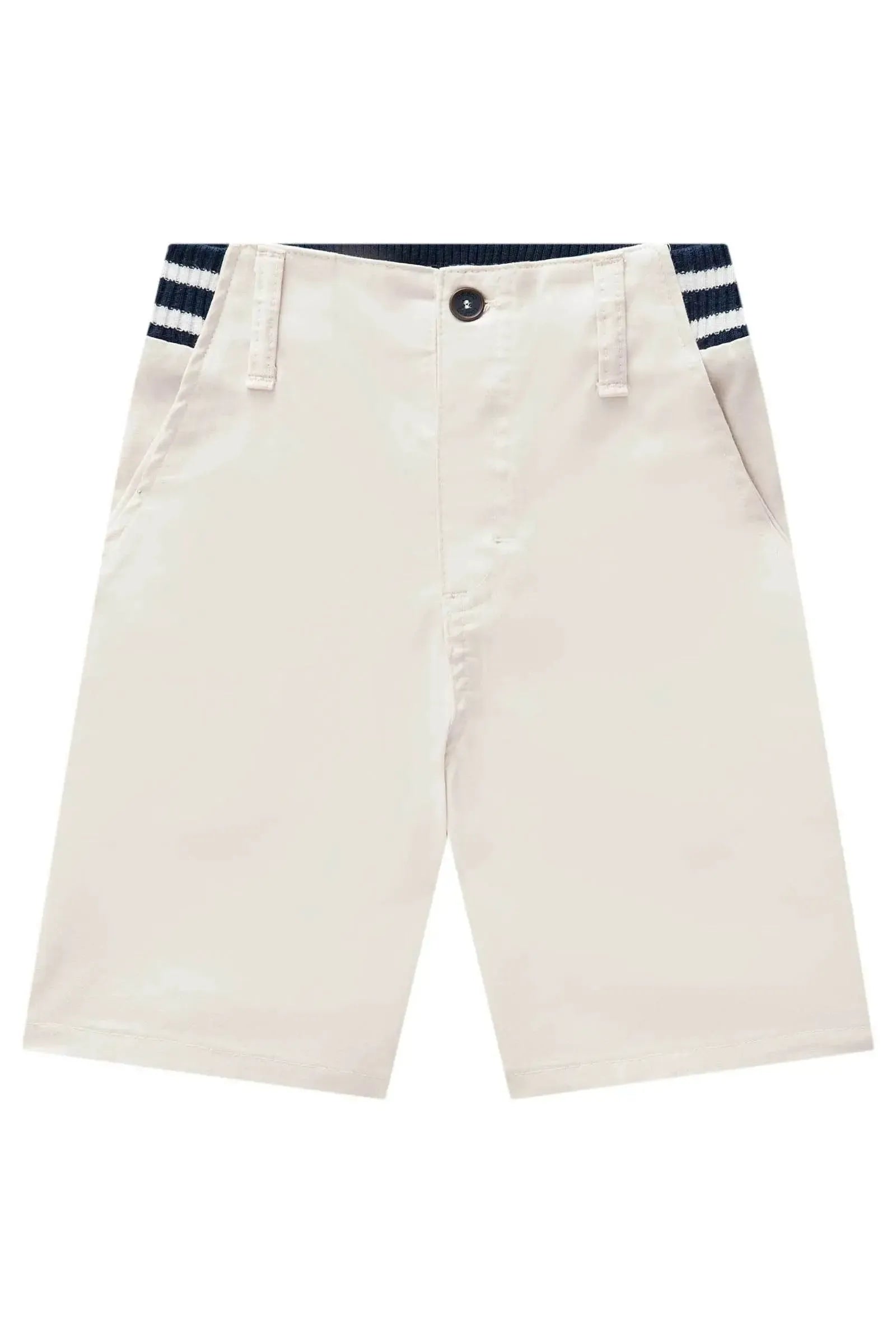 Bermuda em Sarja Caribe com Elastano 84249 LucBoo Infantil Menino
