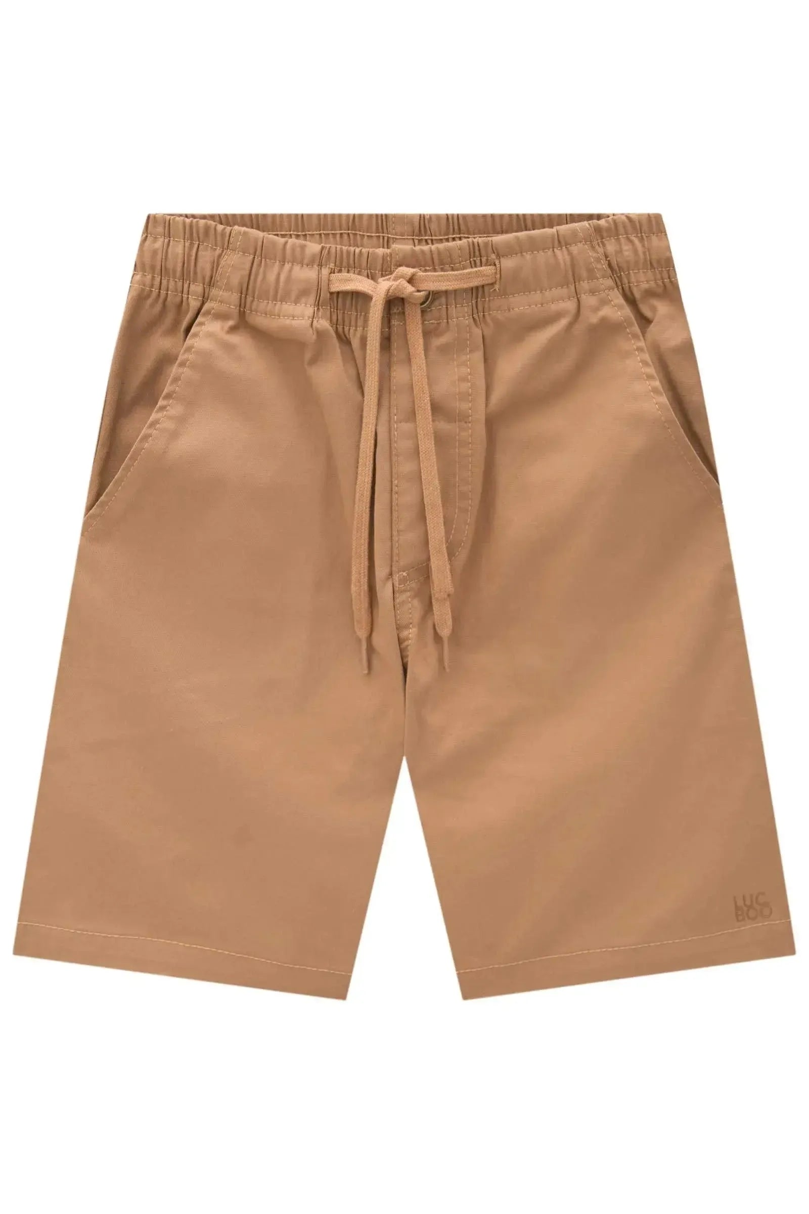 Bermuda em Sarja Caribe com Elastano 87294 LucBoo Infantil Menino