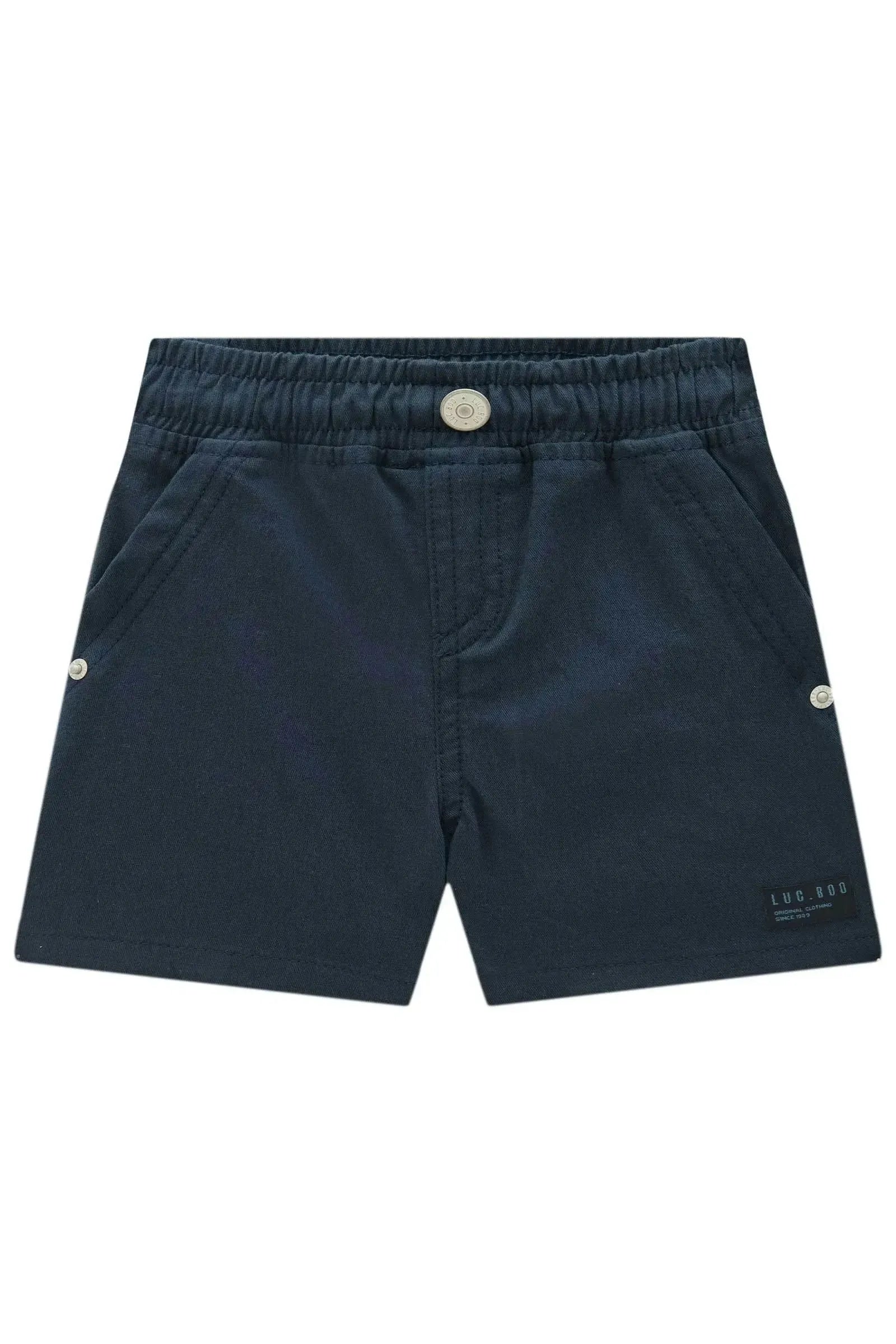 Bermuda em Sarja Girassol com Elastano 87301 LucBoo Bebê Menino