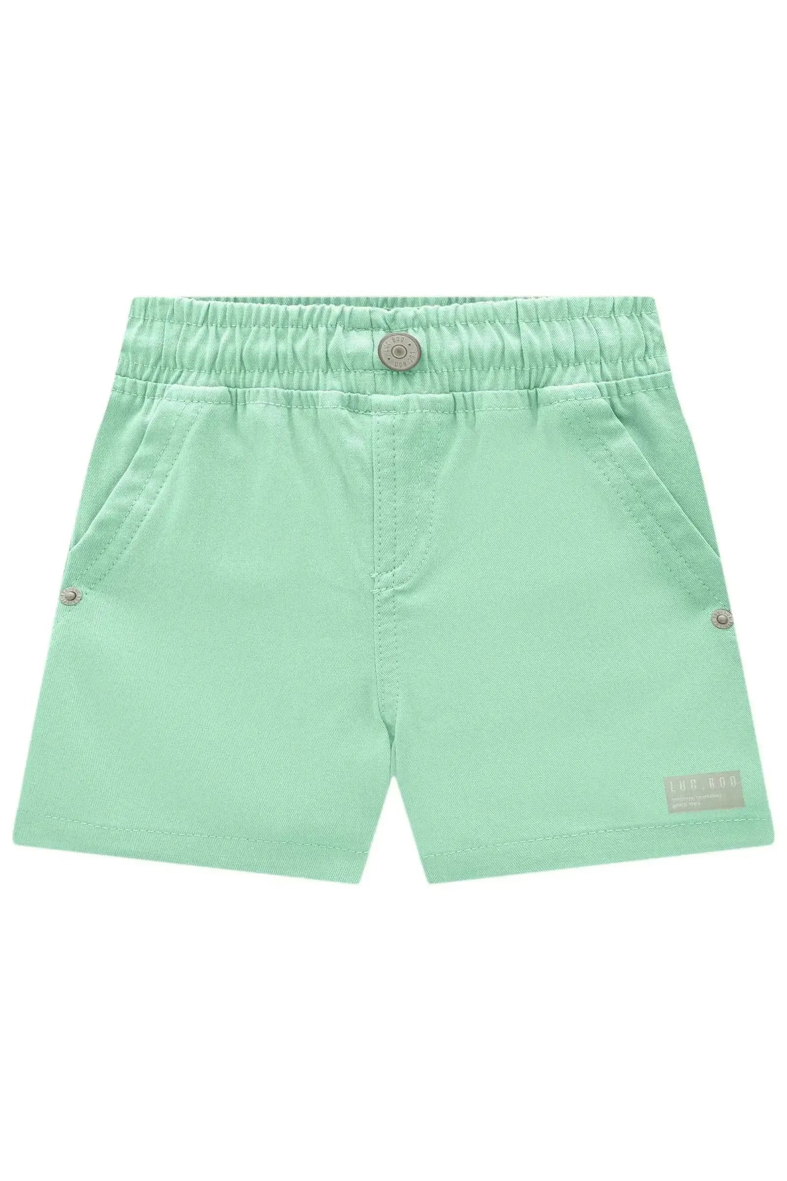 Bermuda em Sarja Girassol com Elastano 87301 LucBoo Bebê Menino