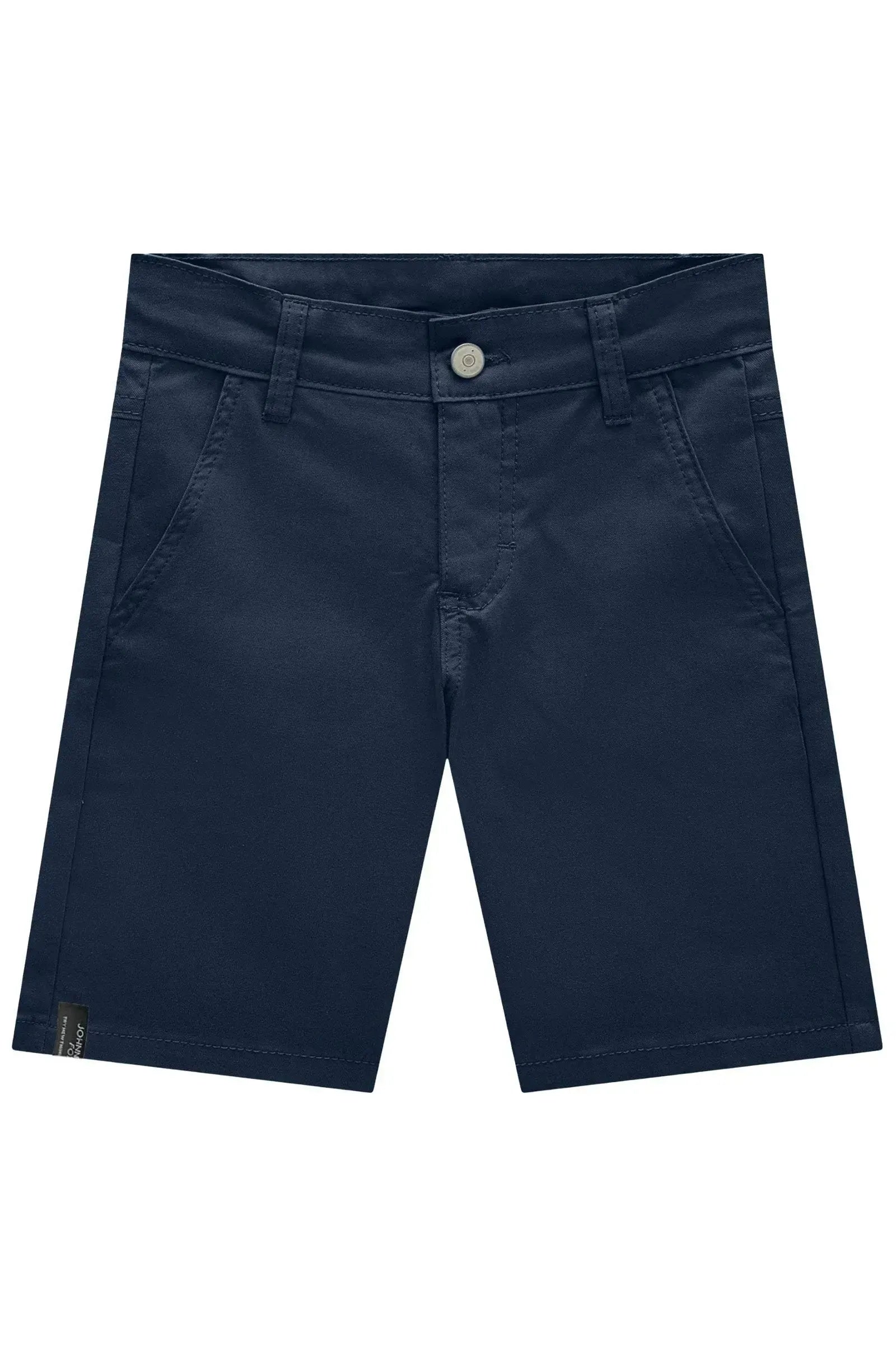 Bermuda em Sarja Girassol com Elastano 94212 Johnny Fox Teen Menino