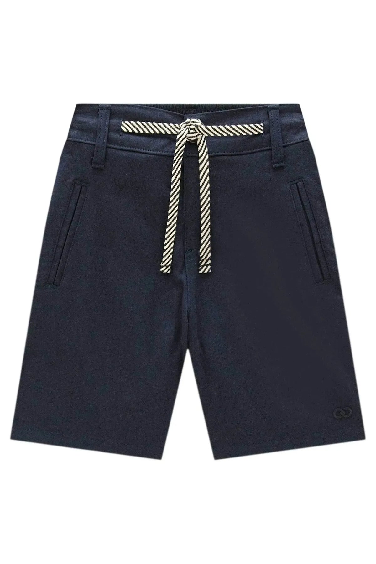 Bermuda em Sarja Girassol com Elastano 98405 LucBoo Infantil Menino