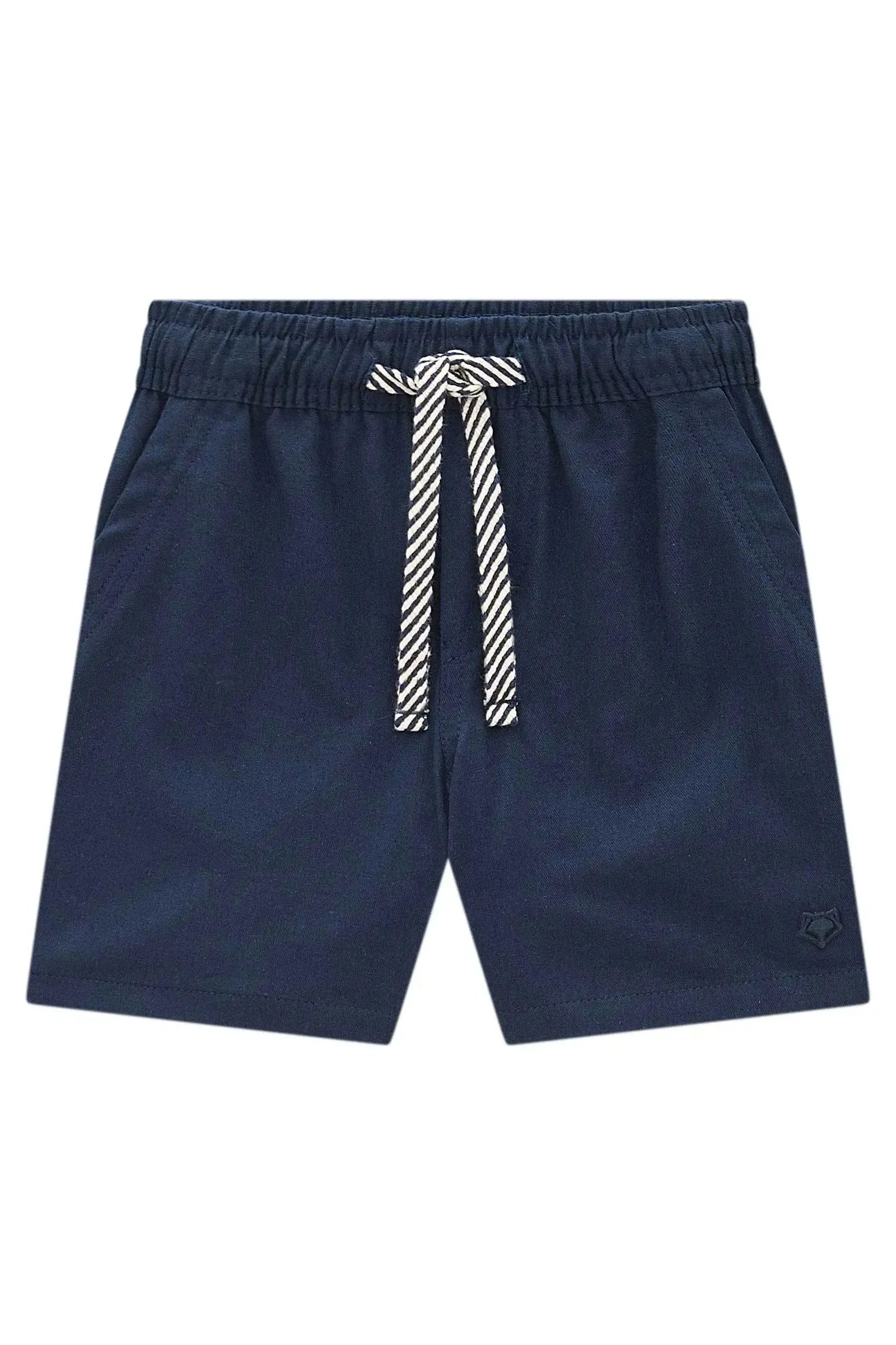 Bermuda em Sarja Girassol com Elastano 99266 Johnny Fox Teen Menino