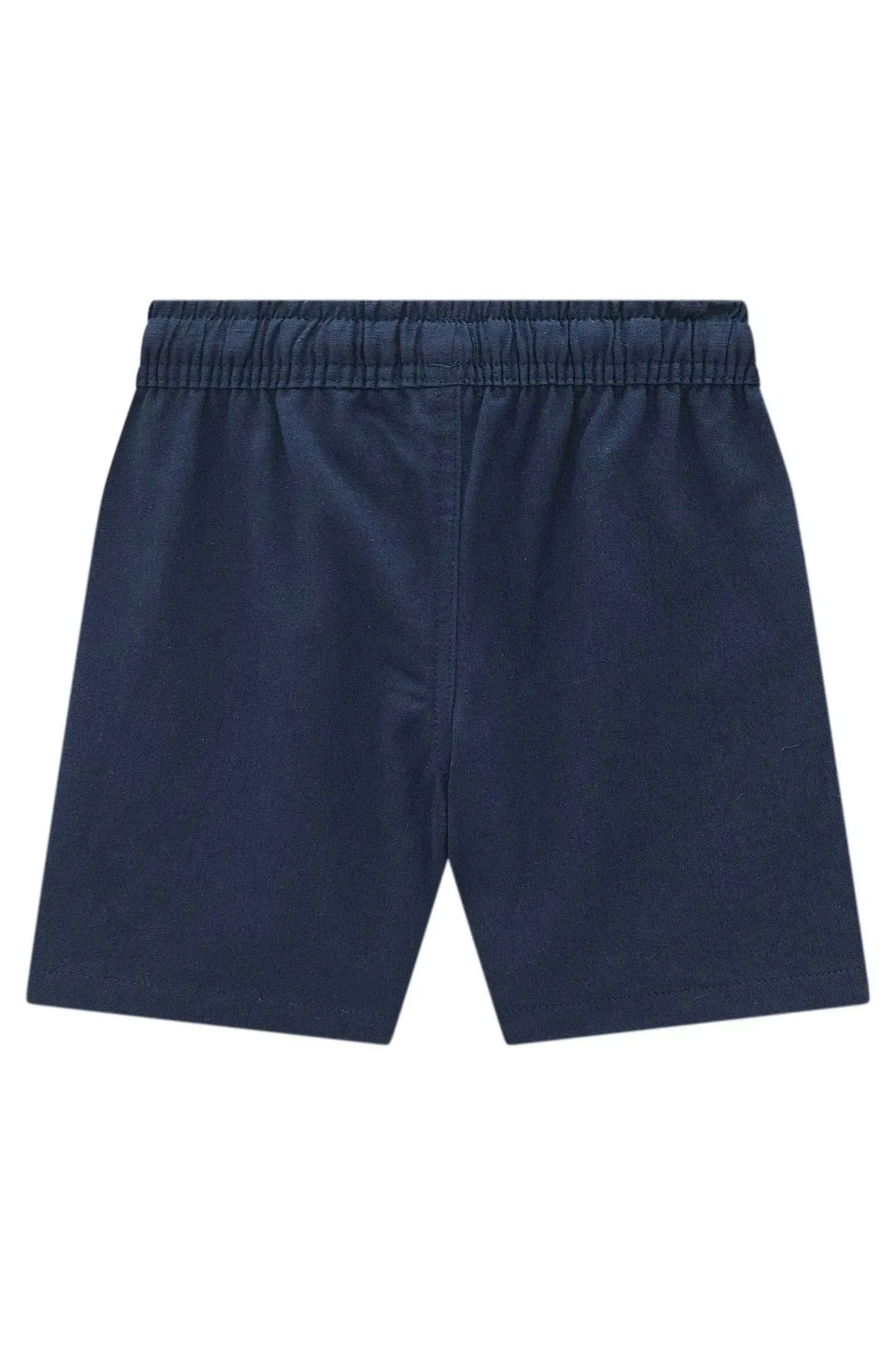 Bermuda em Sarja Girassol com Elastano 99266 Johnny Fox Teen Menino