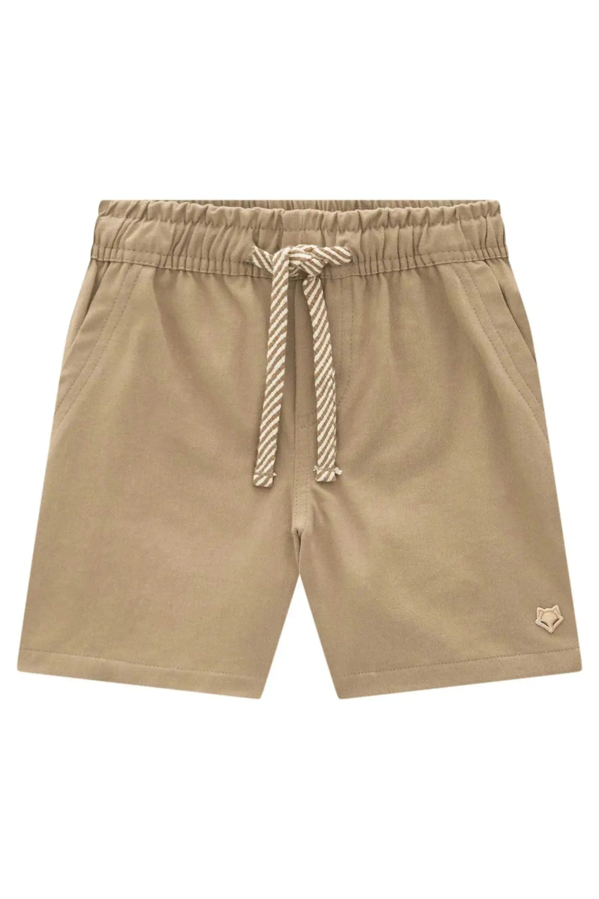 Bermuda em Sarja Girassol com Elastano 99266 Johnny Fox Teen Menino
