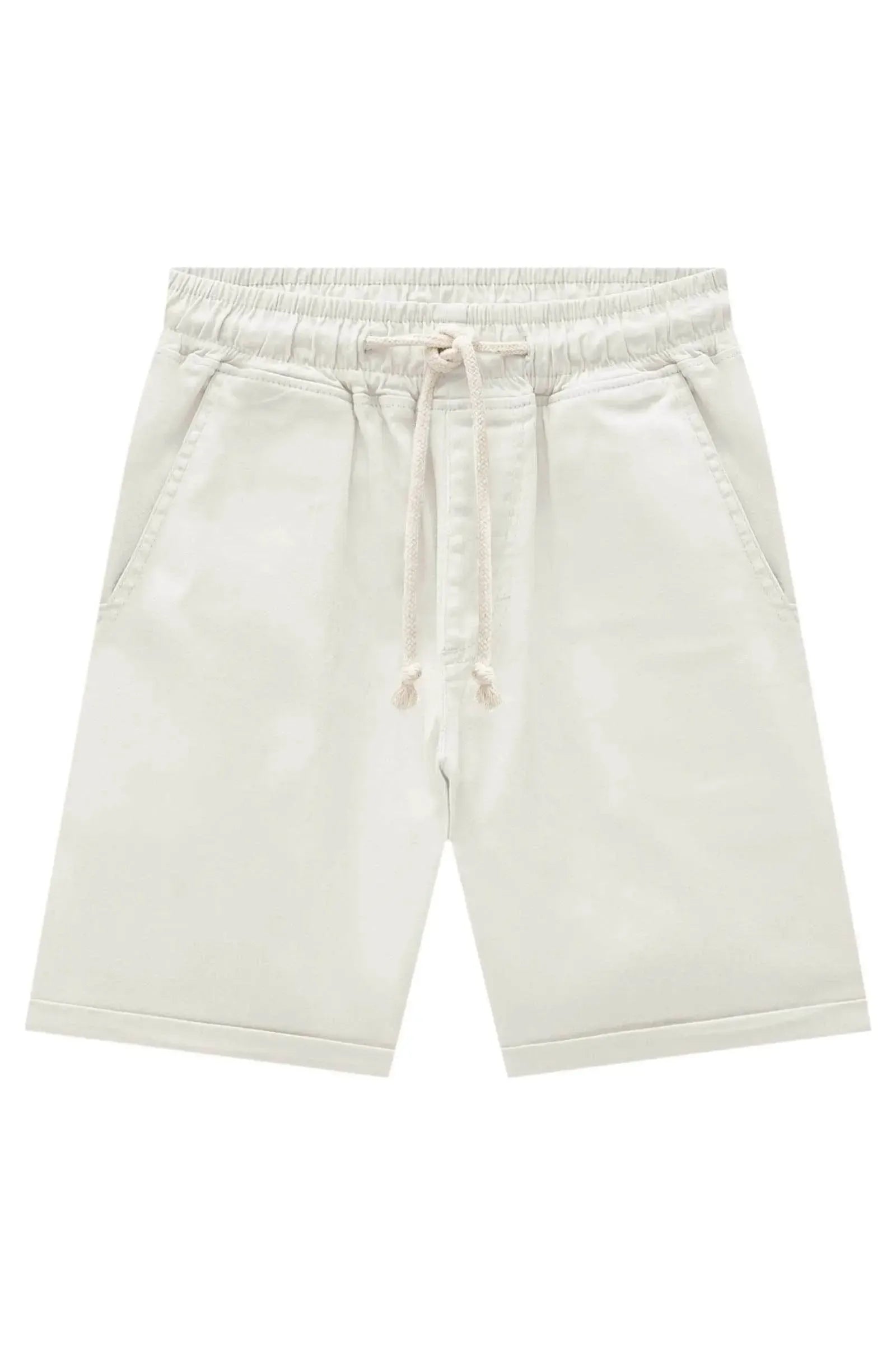 Bermuda em Sarja Ônix com Elastano 83795 Johnny Fox Teen Menino