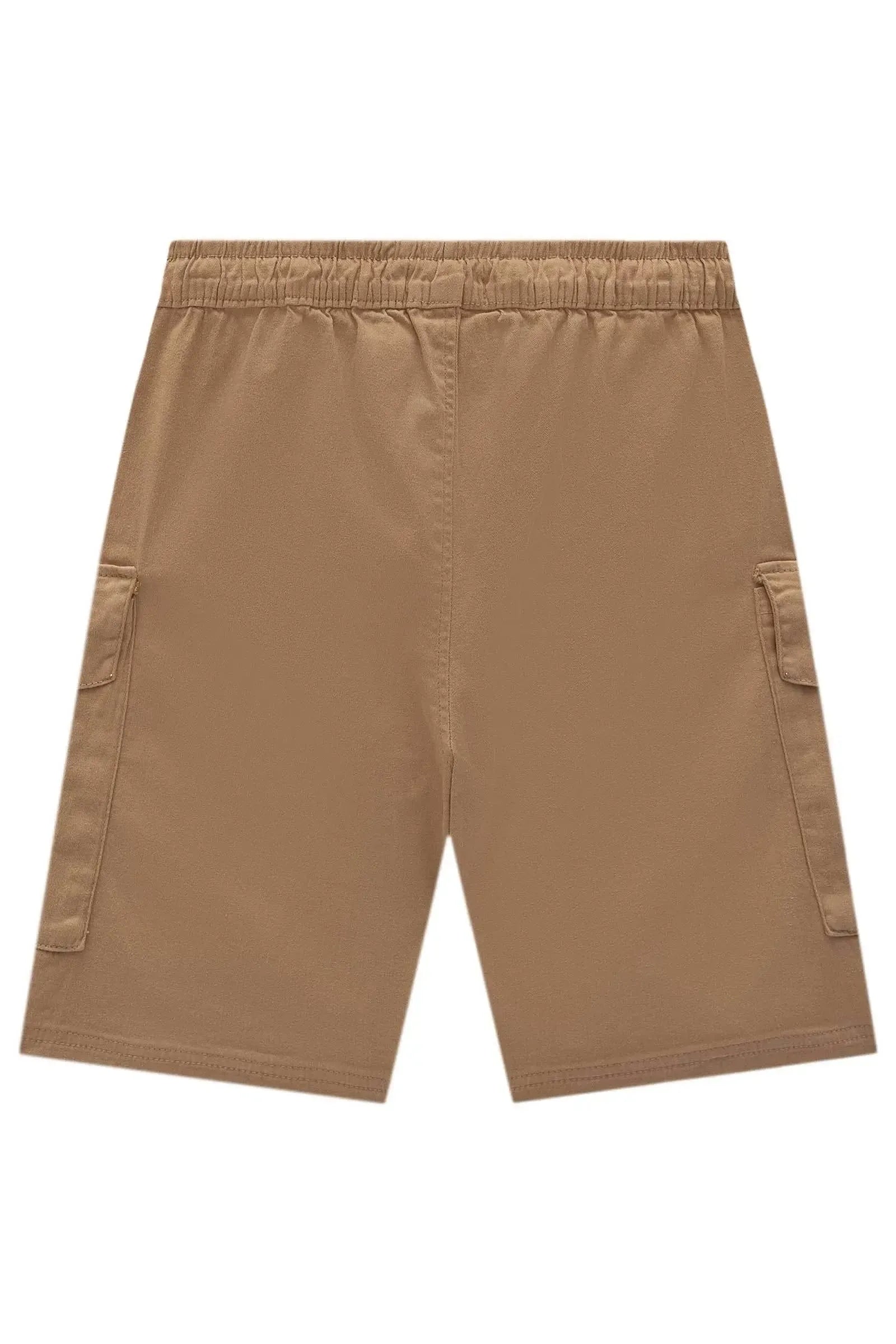 Bermuda em Sarja Squash com Elastano 97026 Johnny Fox Teen Menino