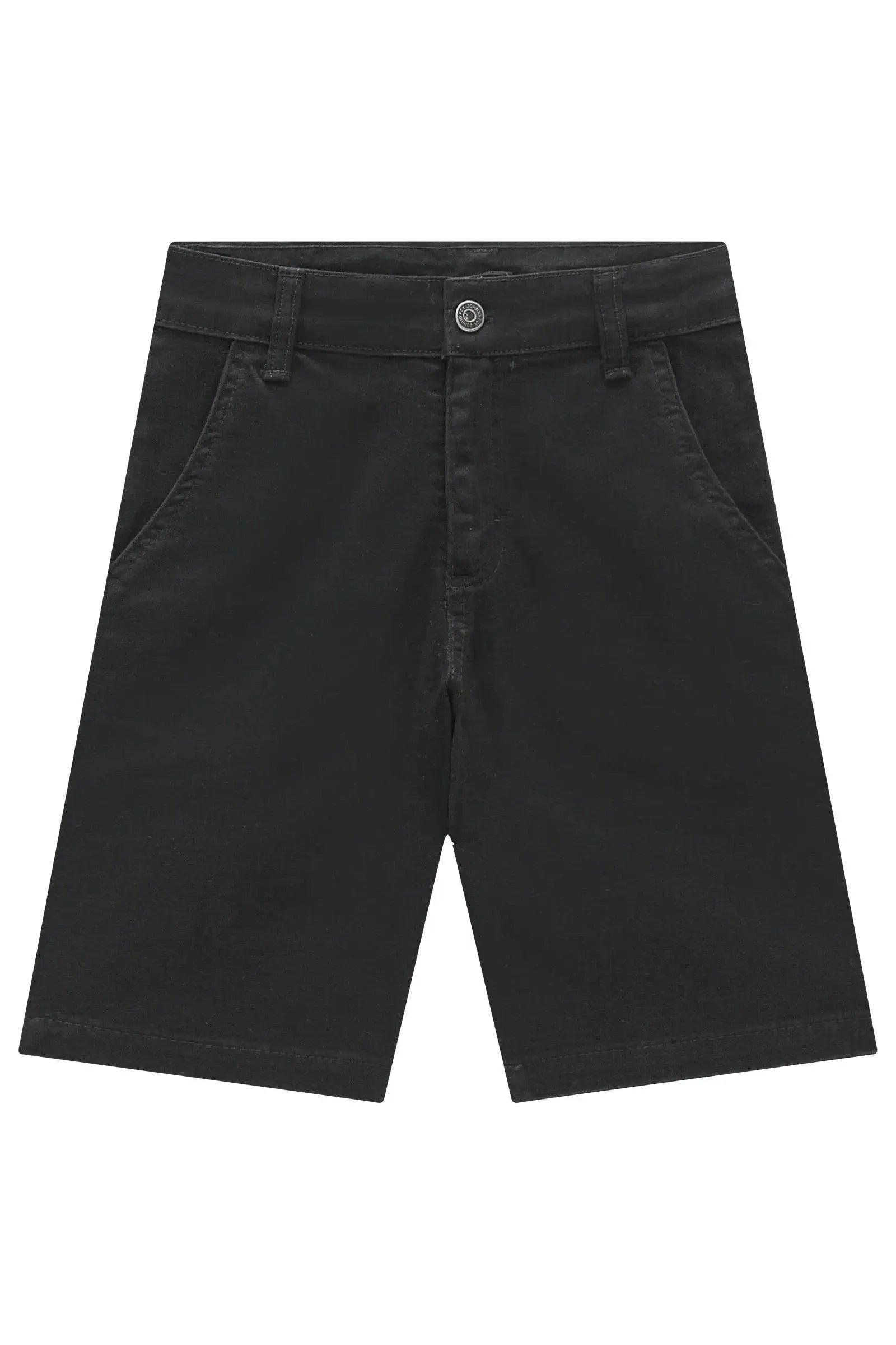 Bermuda em Sarja Stretch 96064 Johnny Fox Teen Menino