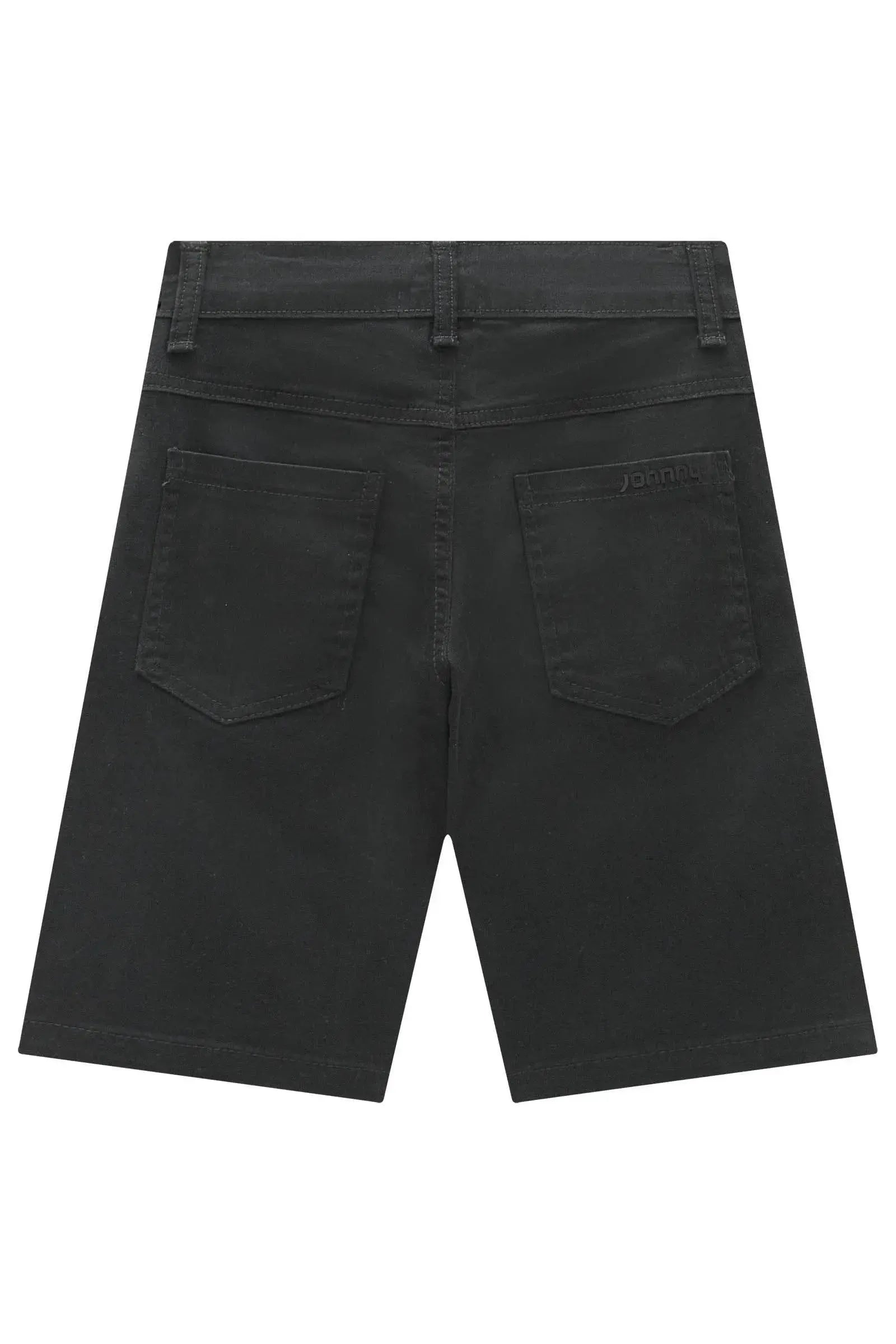 Bermuda em Sarja Stretch 96064 Johnny Fox Teen Menino