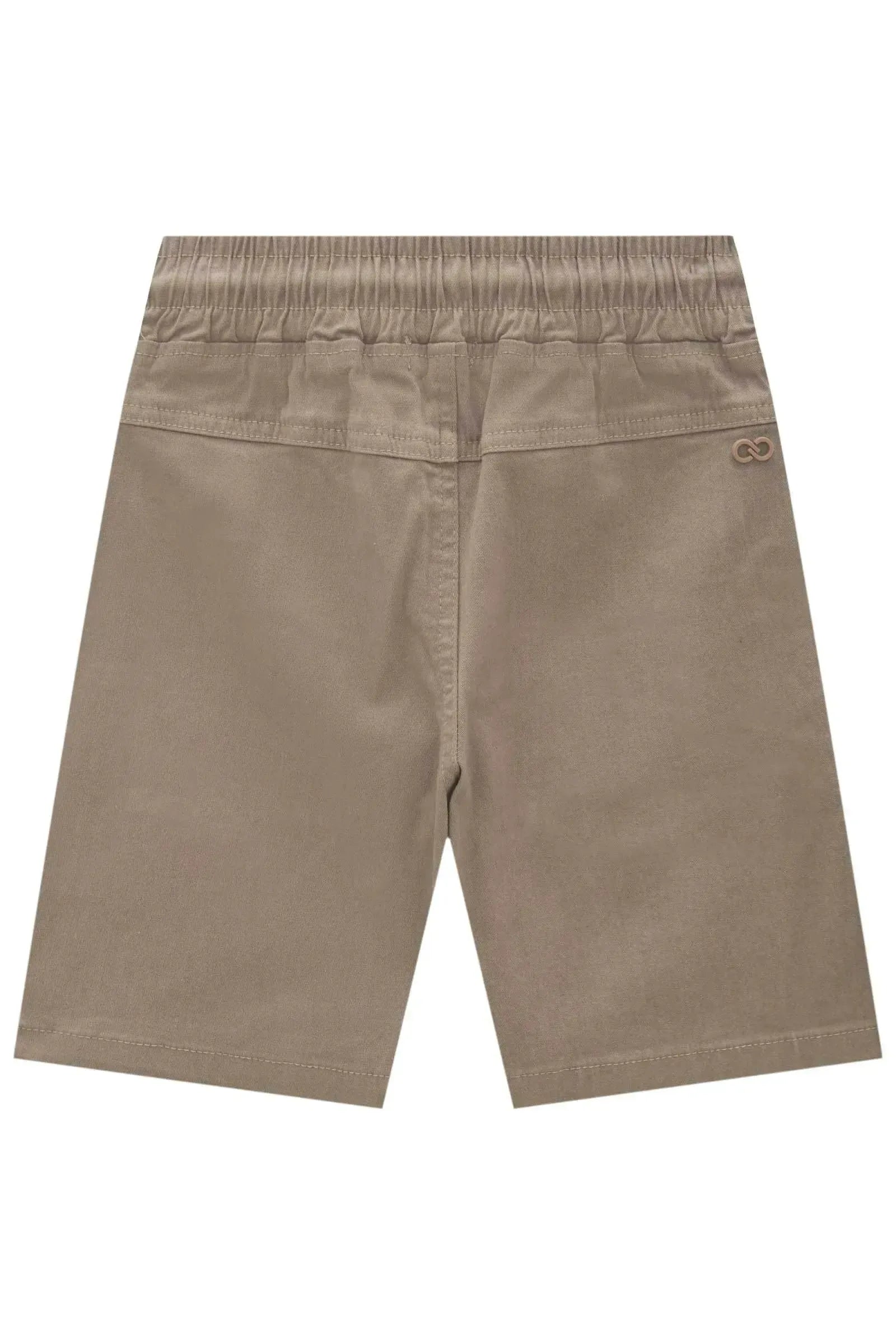 Bermuda em Sarja Stretch com Elastano 93682 LucBoo Infantil Menino