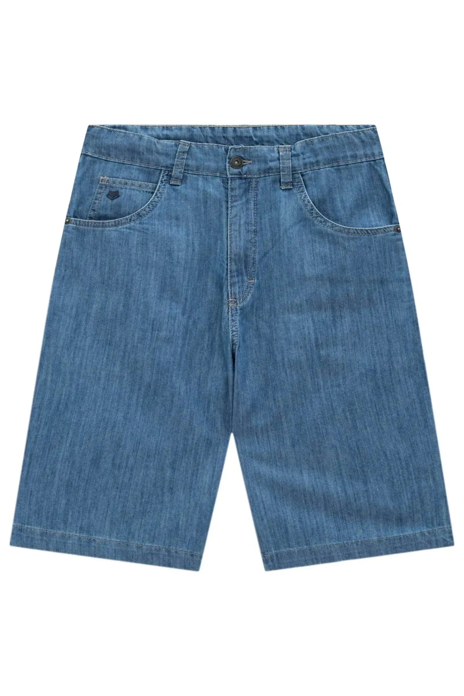 Bermuda Over em Jeans Benicio 97157 Johnny Fox Teen Menino