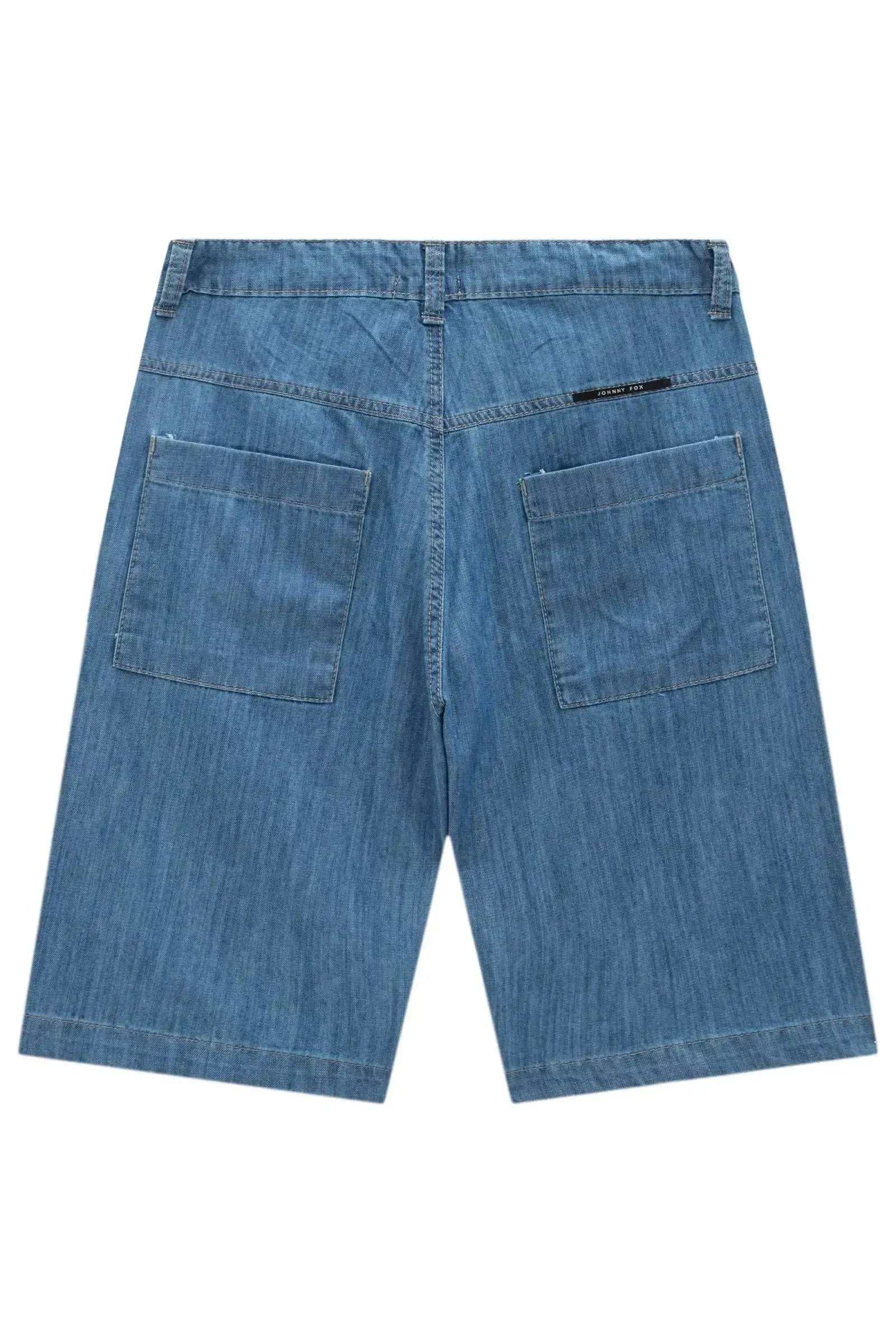 Bermuda Over em Jeans Benicio 97157 Johnny Fox Teen Menino