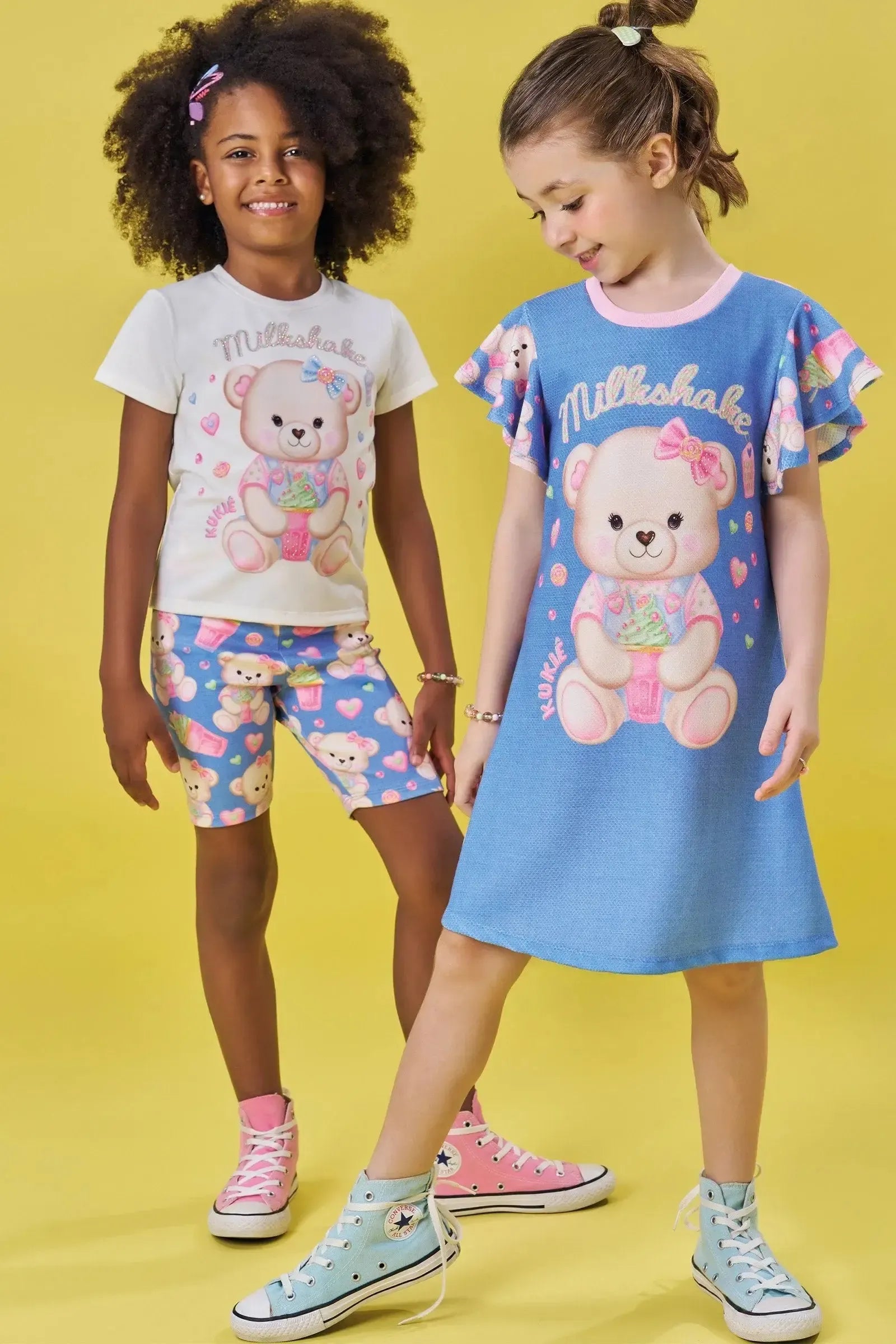 Biker em Fly Tech 83062 Kukiê Infantil Menina