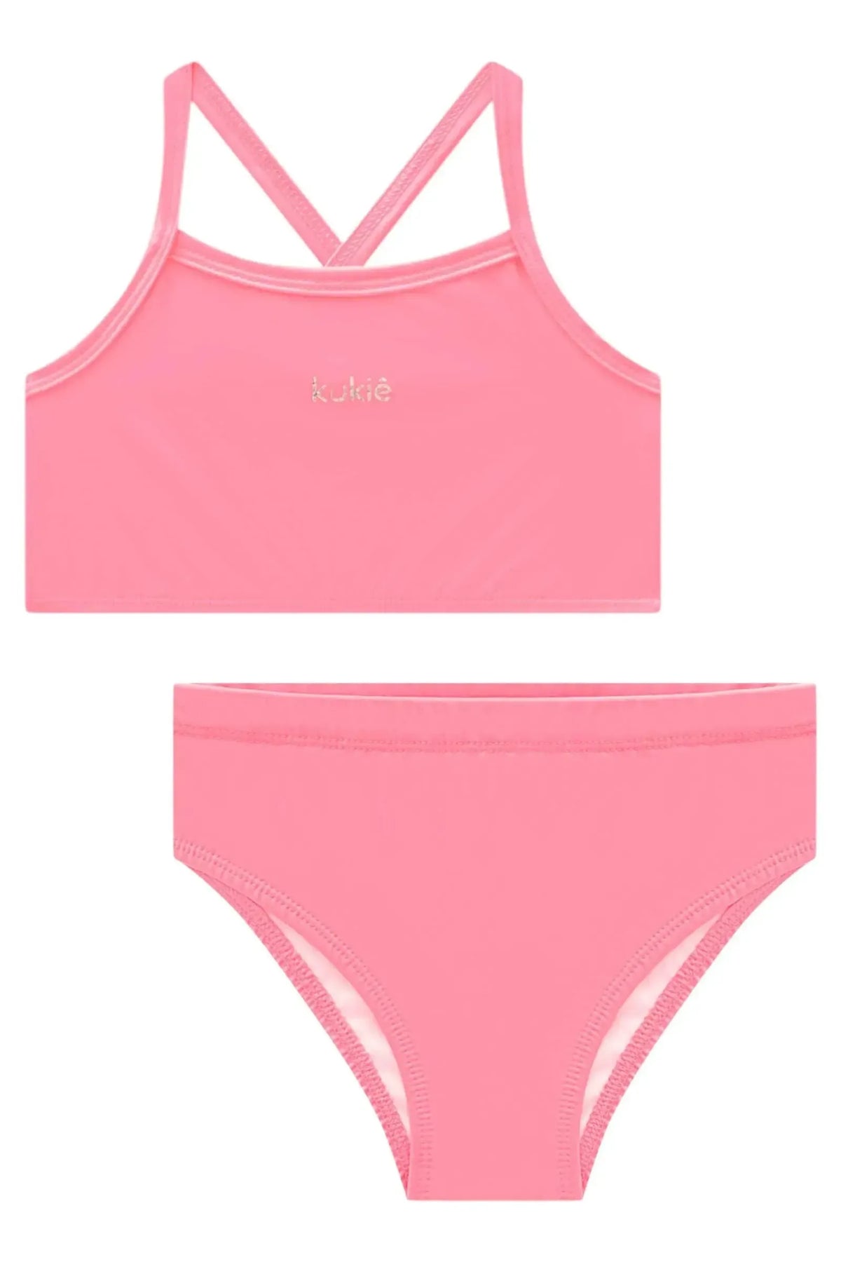 Biquíni em Malha com Proteção UV50+ 99186 Kukiê Infantil Menina