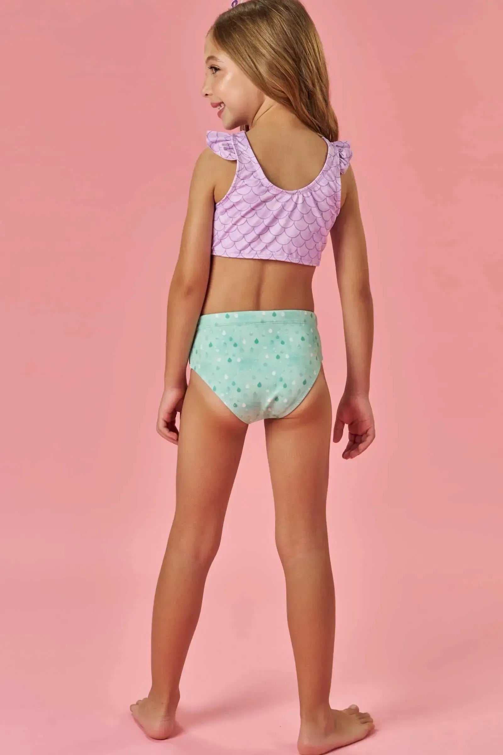 Biquini em Malha UV com Proteção UV50+ 88936 Infanti Infantil Menina