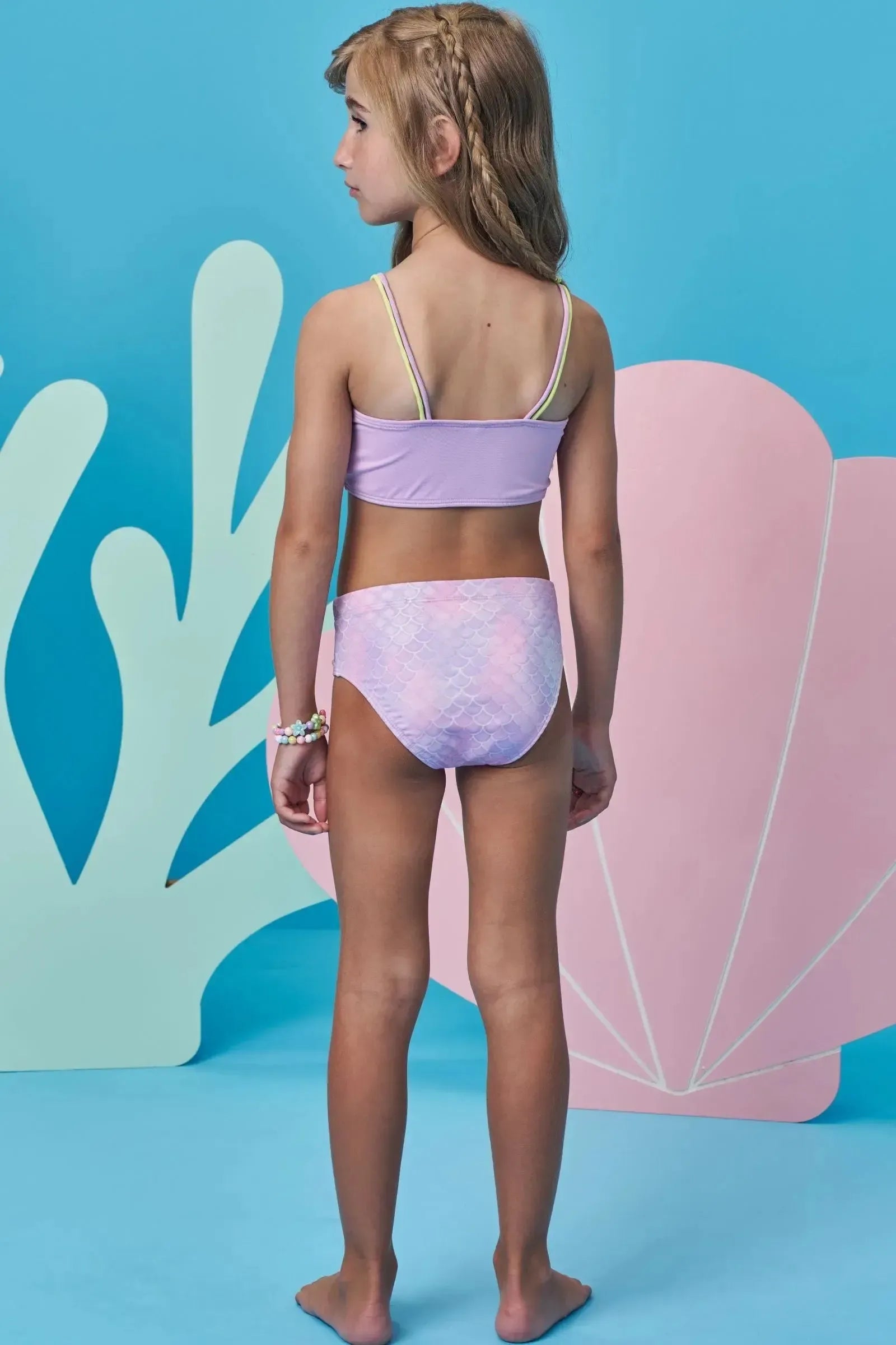 Biquíni em Malha UV Dry com Proteção UV 50+ 98404 Infanti Infantil Menina