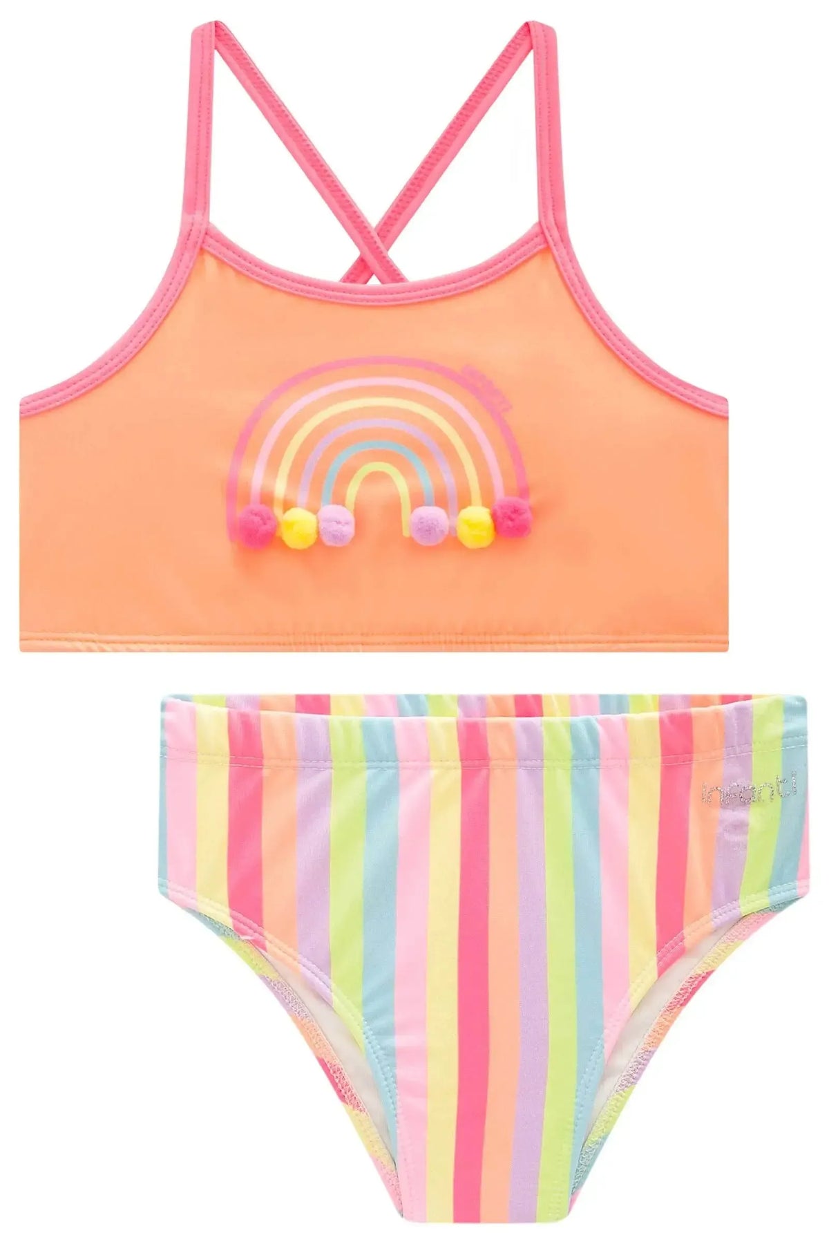 Biquíni em Malha UV Dry com Proteção UV 50+ 98407 Infanti Infantil Menina