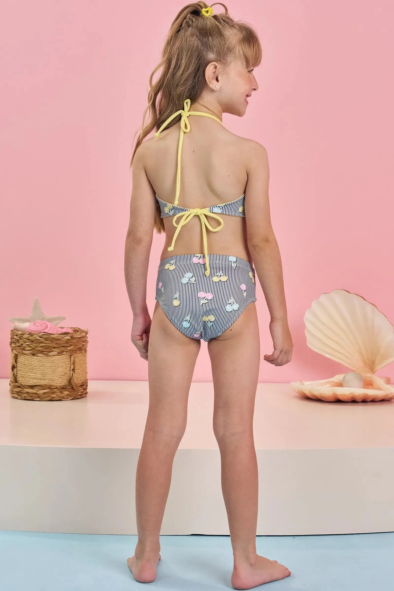Biquíni Reversível em Malha Uv Dry com Proteção Uv 50+ 84983 Infanti Infantil Menina