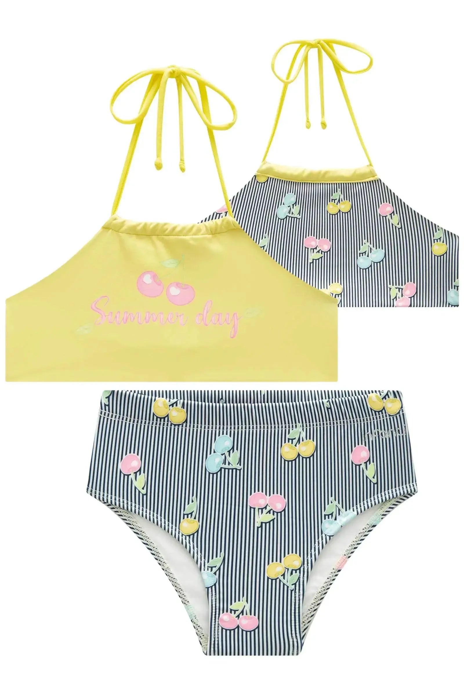 Biquíni Reversível em Malha Uv Dry com Proteção Uv 50+ 84983 Infanti Infantil Menina