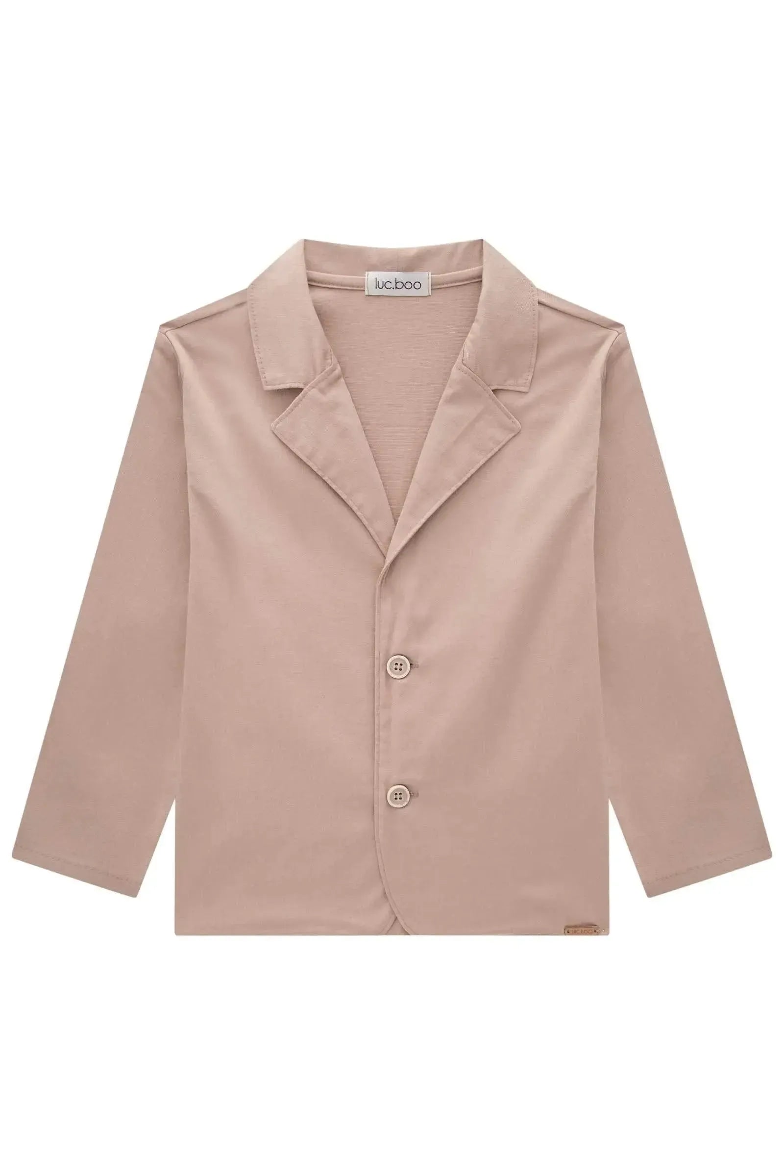 Blazer em Linho Santorine com Elastano 83624 LucBoo Infantil Menino