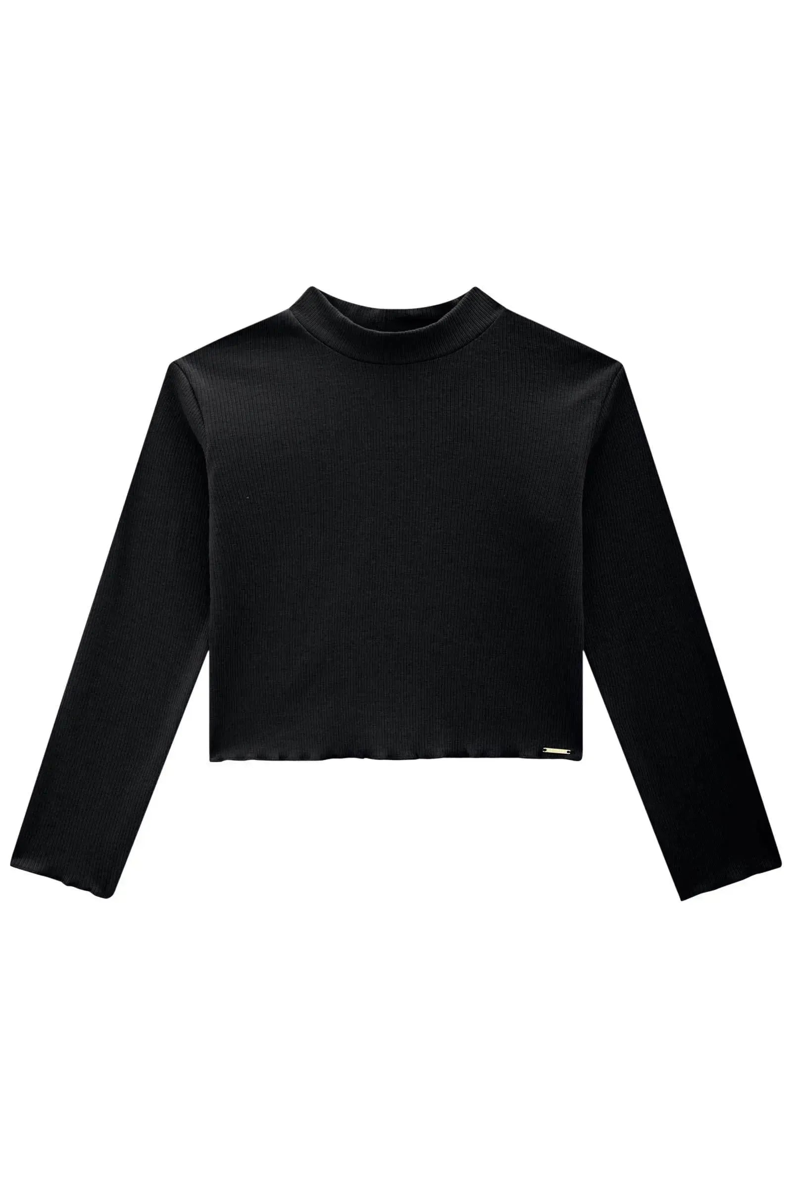 Blusa Boxy em Canelado Liz 89144 Lilimoon Teen Menina