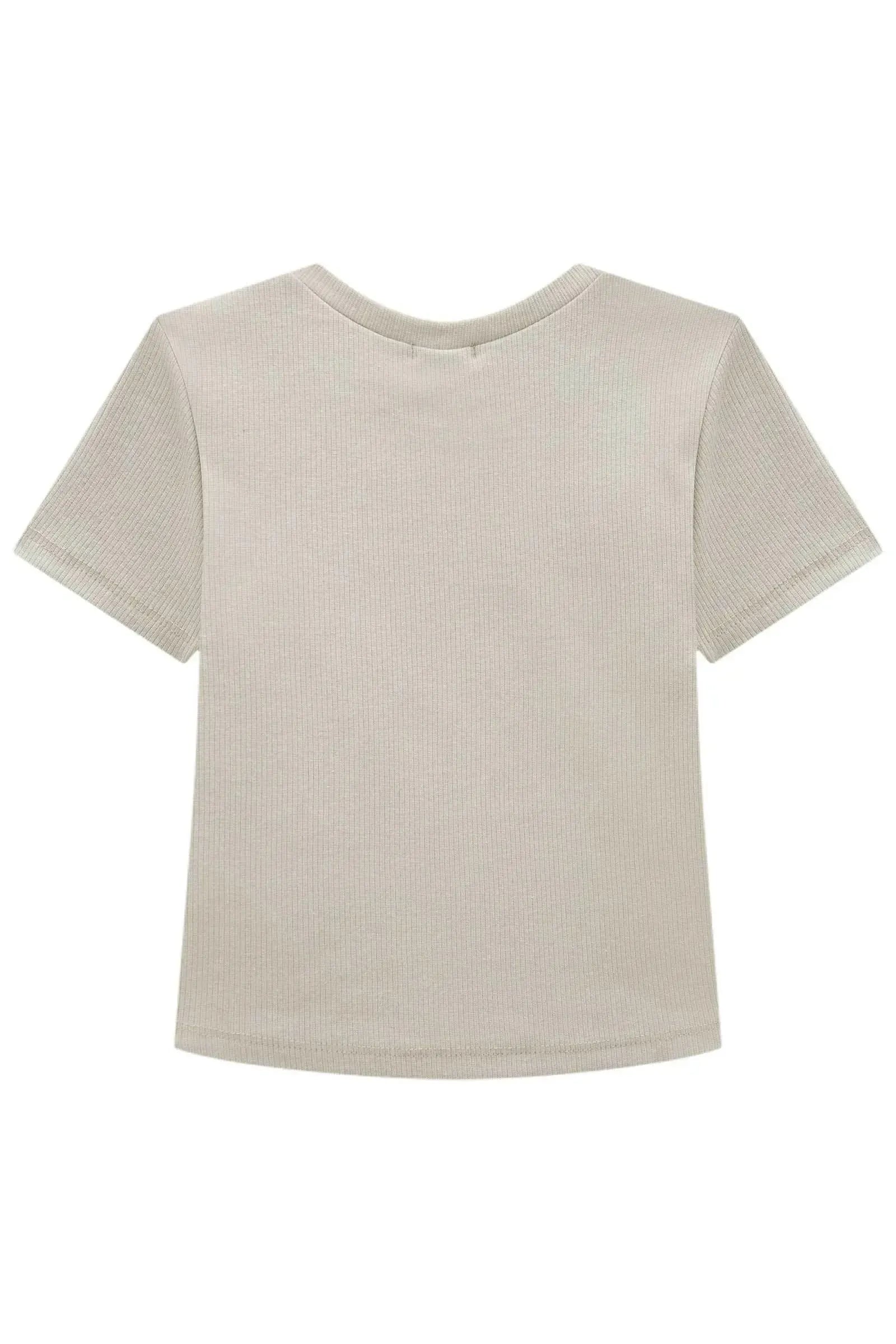 Blusa Boxy em Canelado Liz 93468 Vic&Vicky Teen Menina