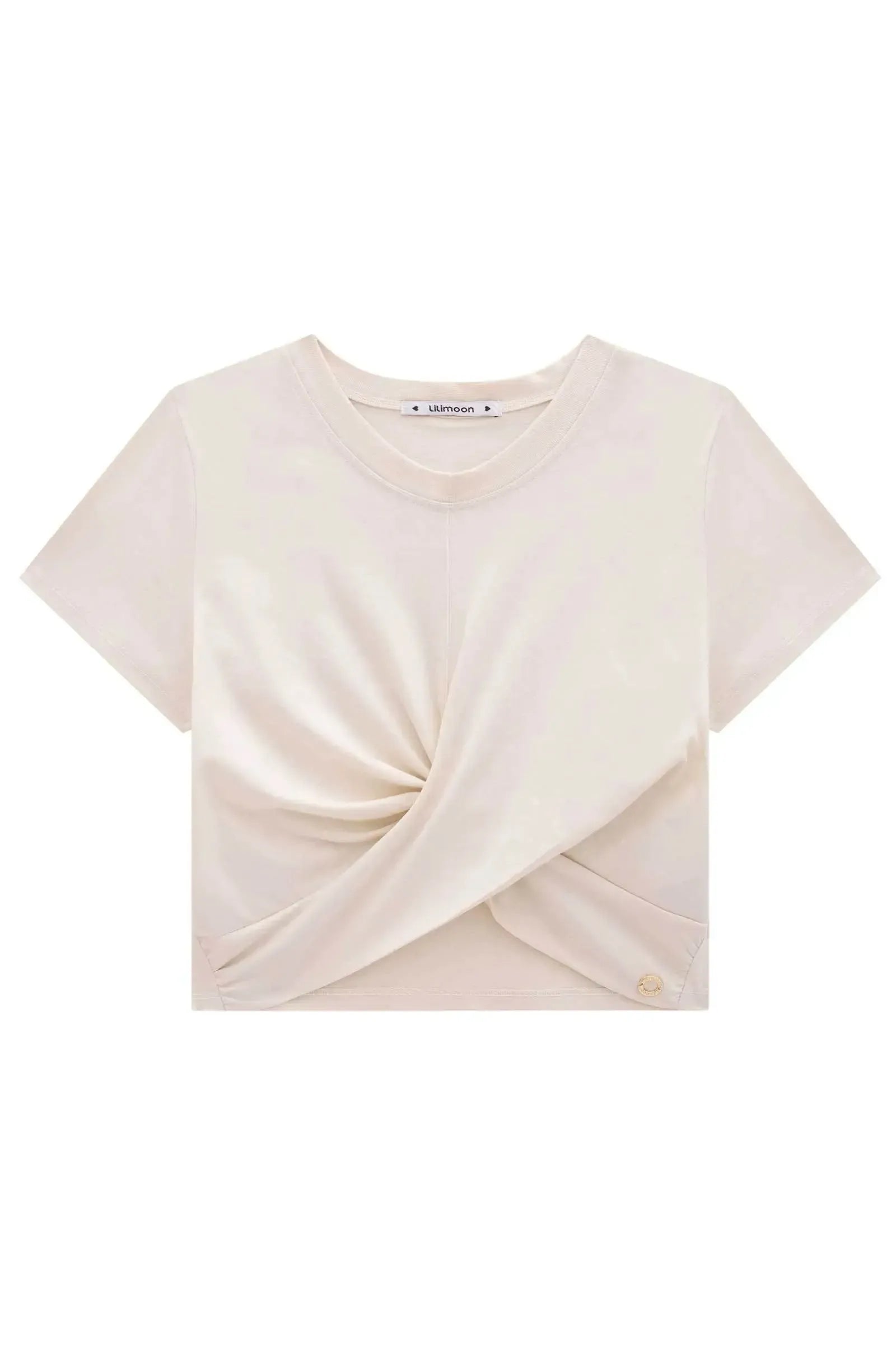 Blusa Boxy em Meia Malha 82901 Lilimoon Teen Menina